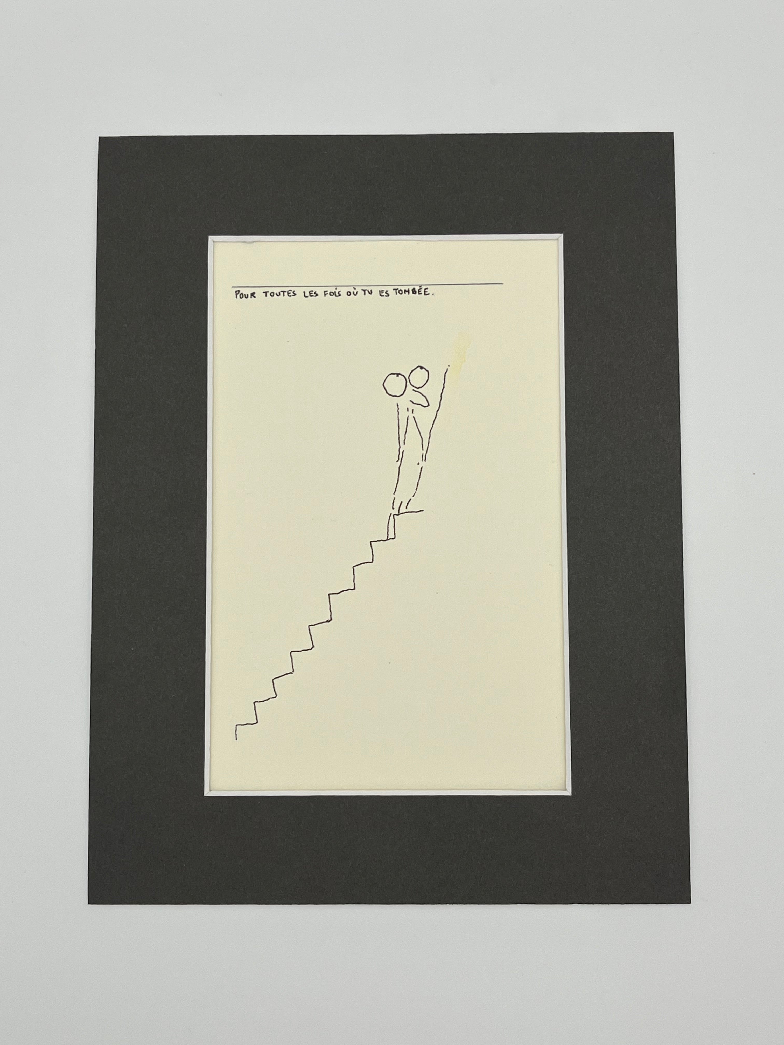 Pour toutes les fois où tu es tombée
