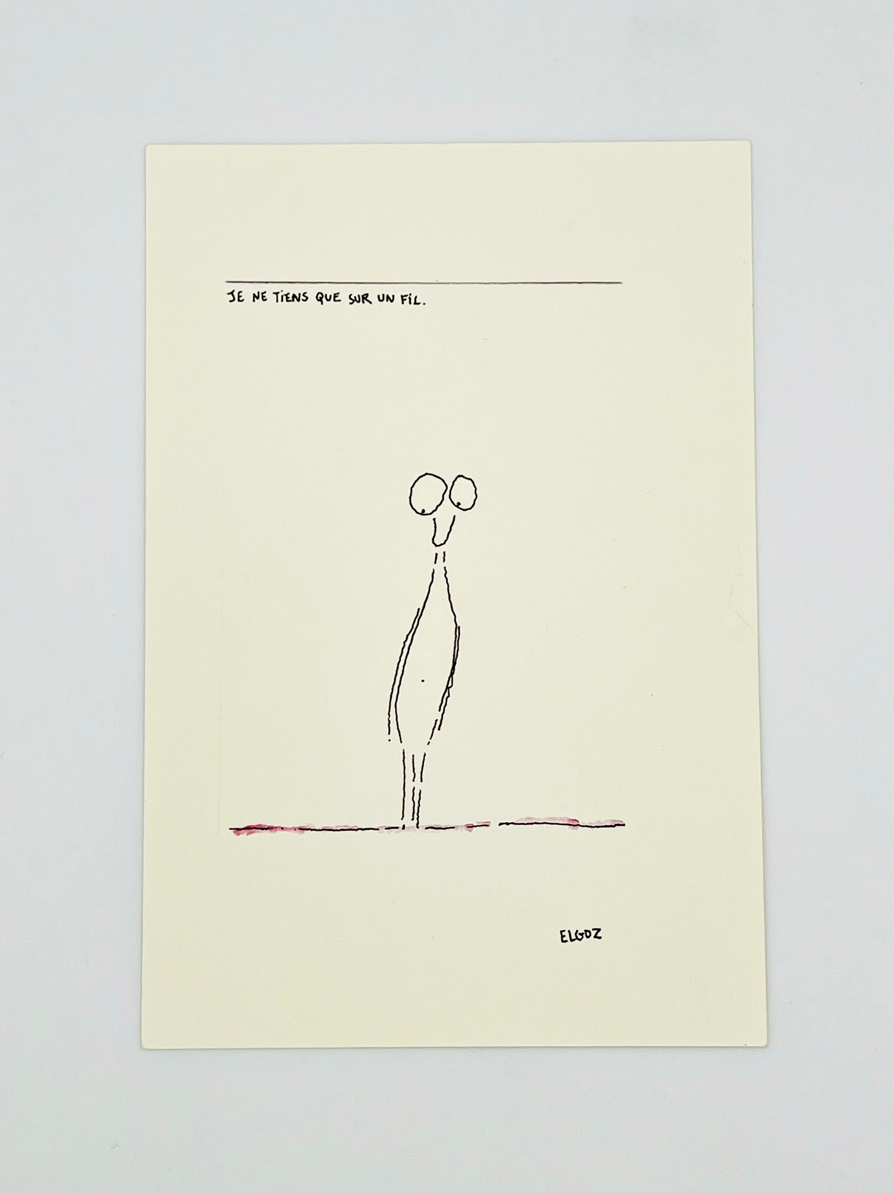 Je ne tiens que sur un fil