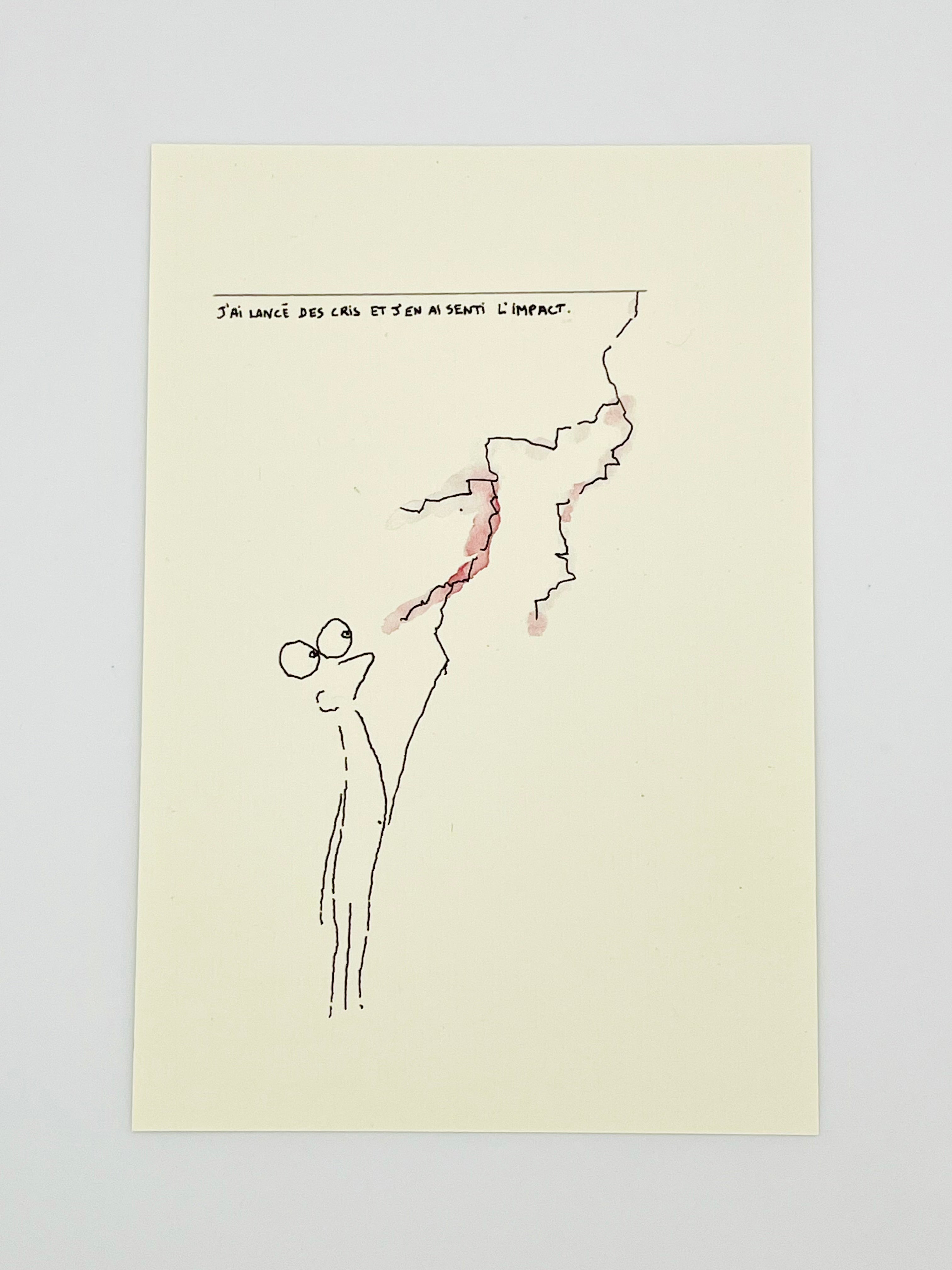 J’ai lancé des cris et j’en ai senti l’impact