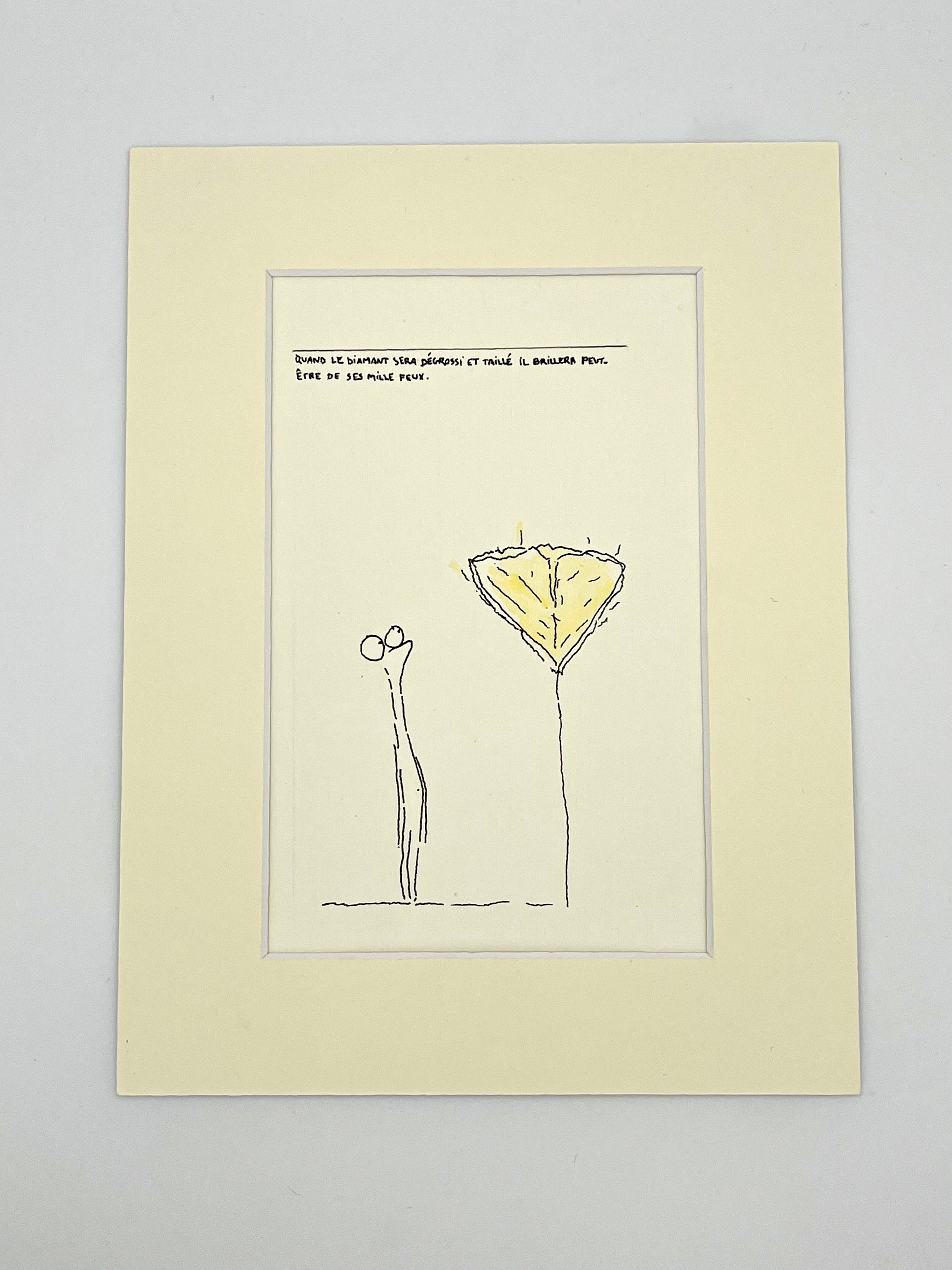 Quand le diamant sera dégrossi et taillé il brillera peut être de ses mille feux