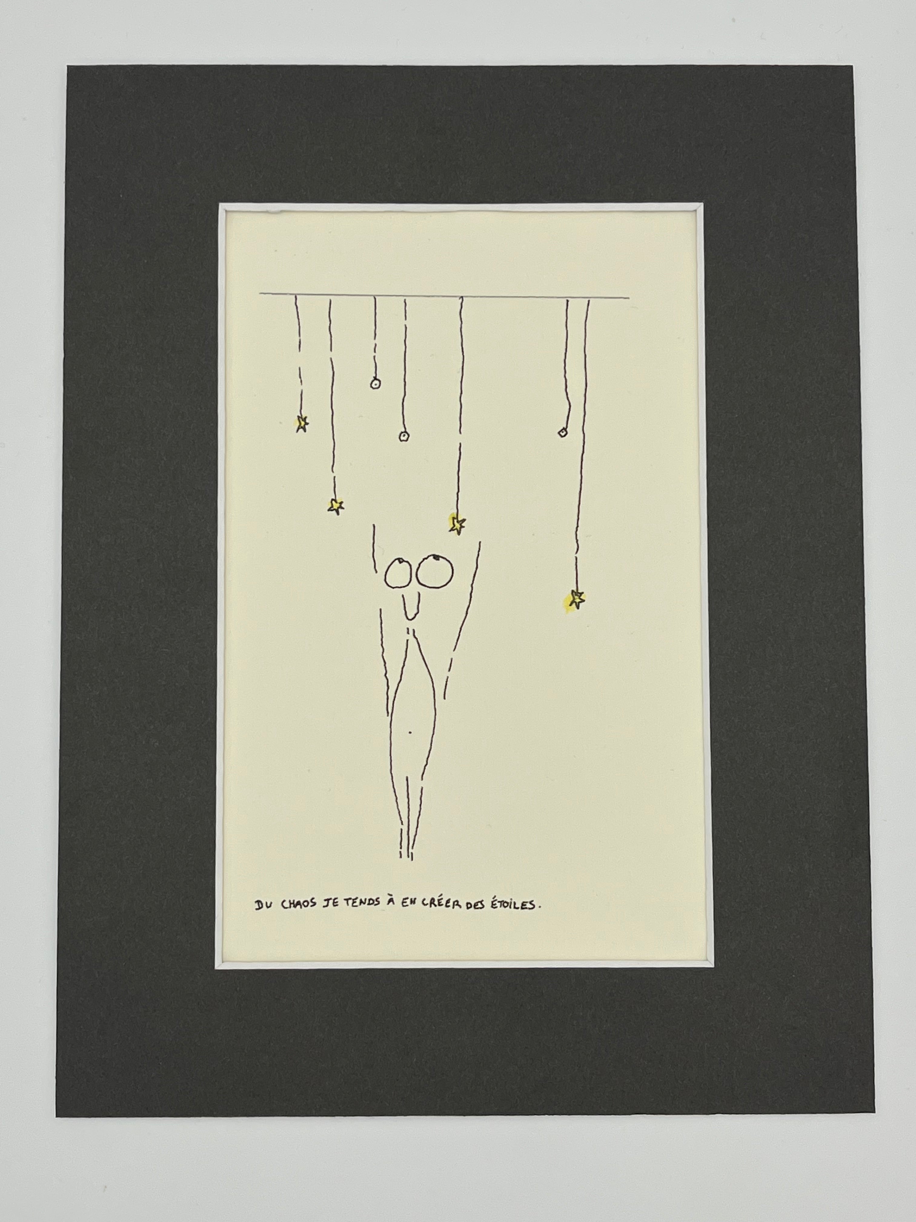 Du chaos je tends à en créer des étoiles