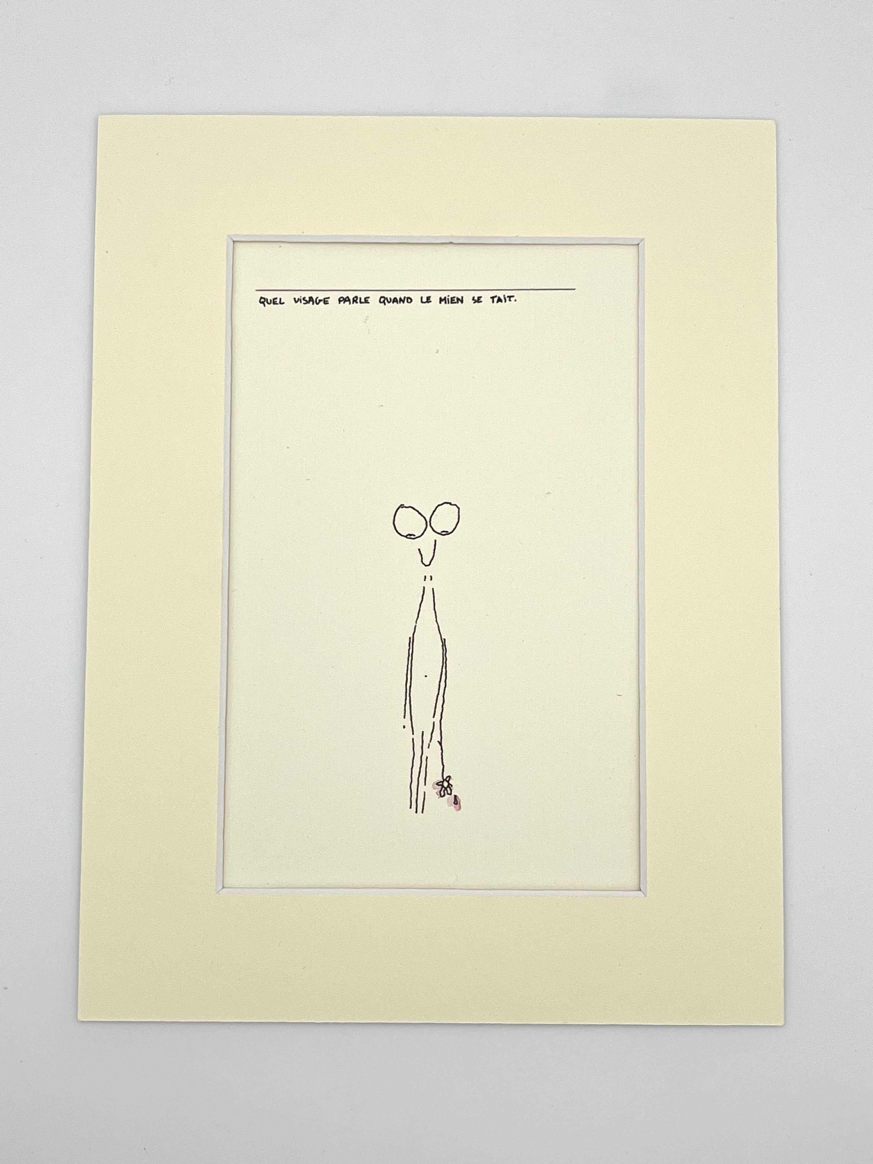 Quel visage parle quand le mien se tait