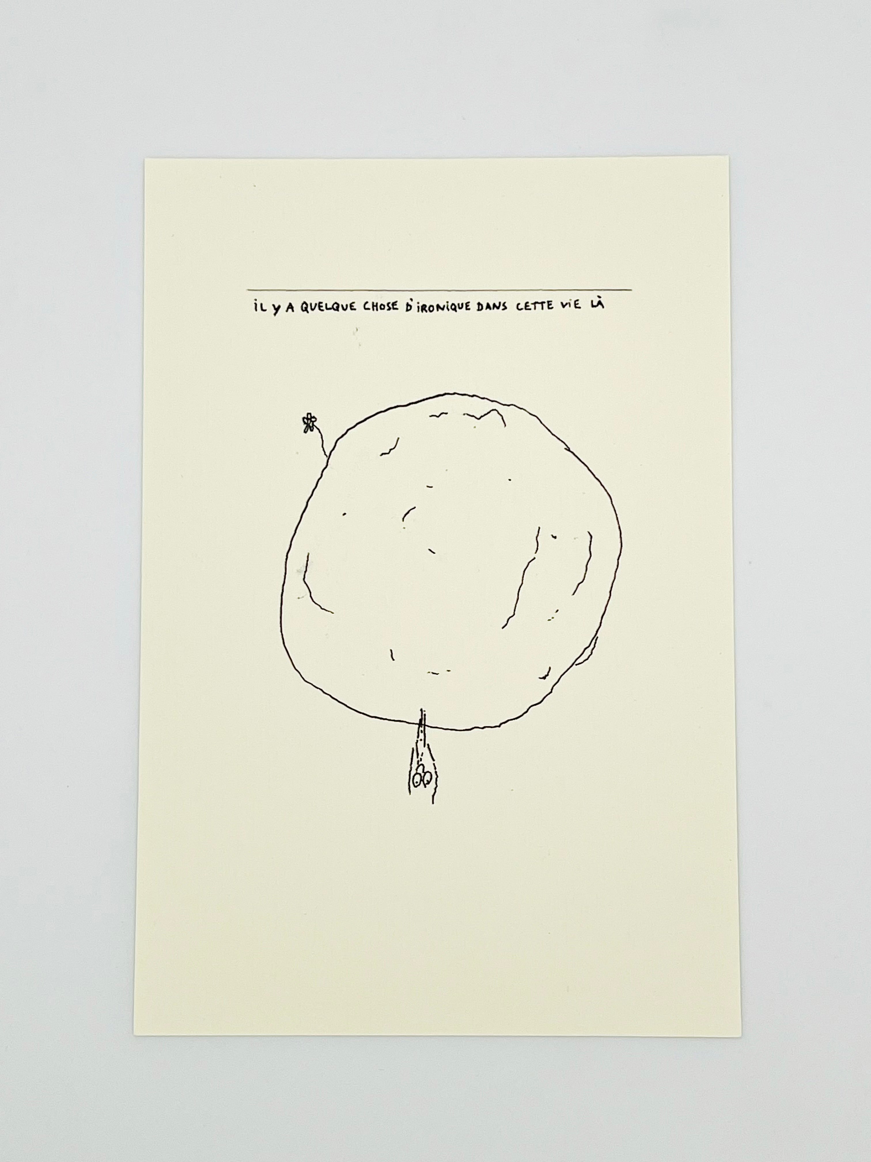 Il y a quelque chose d’ironique dans cette vie là