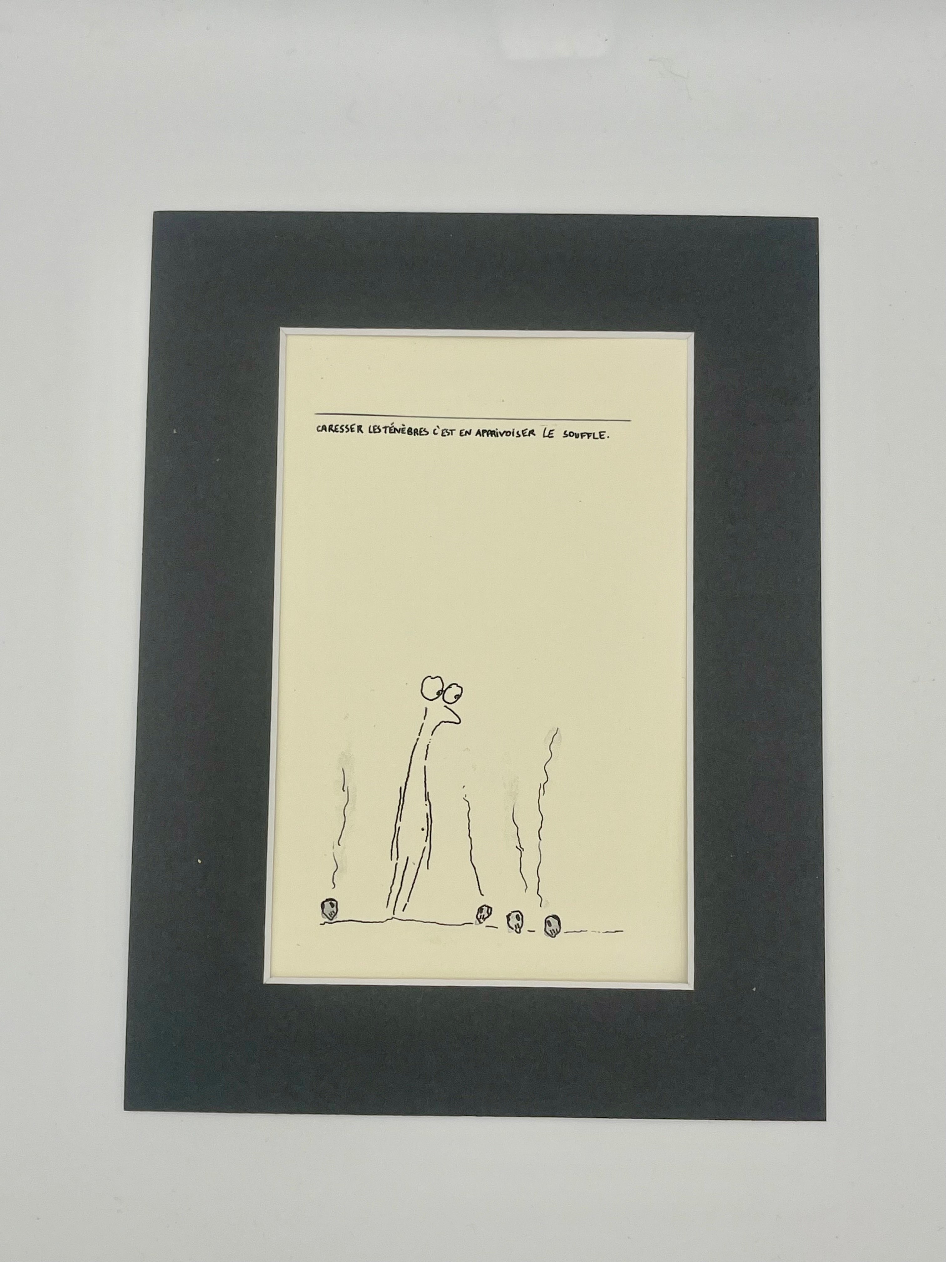 Caresser les ténèbres c’est en apprivoiser le souffle