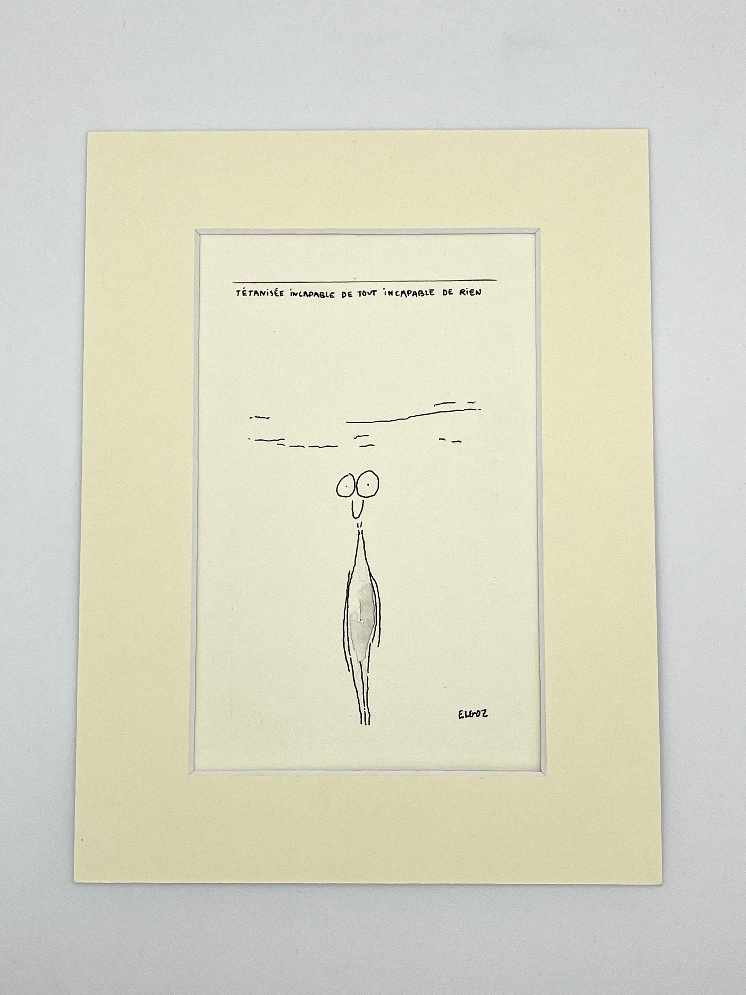 Tétanisée incapable de tout incapable de rien