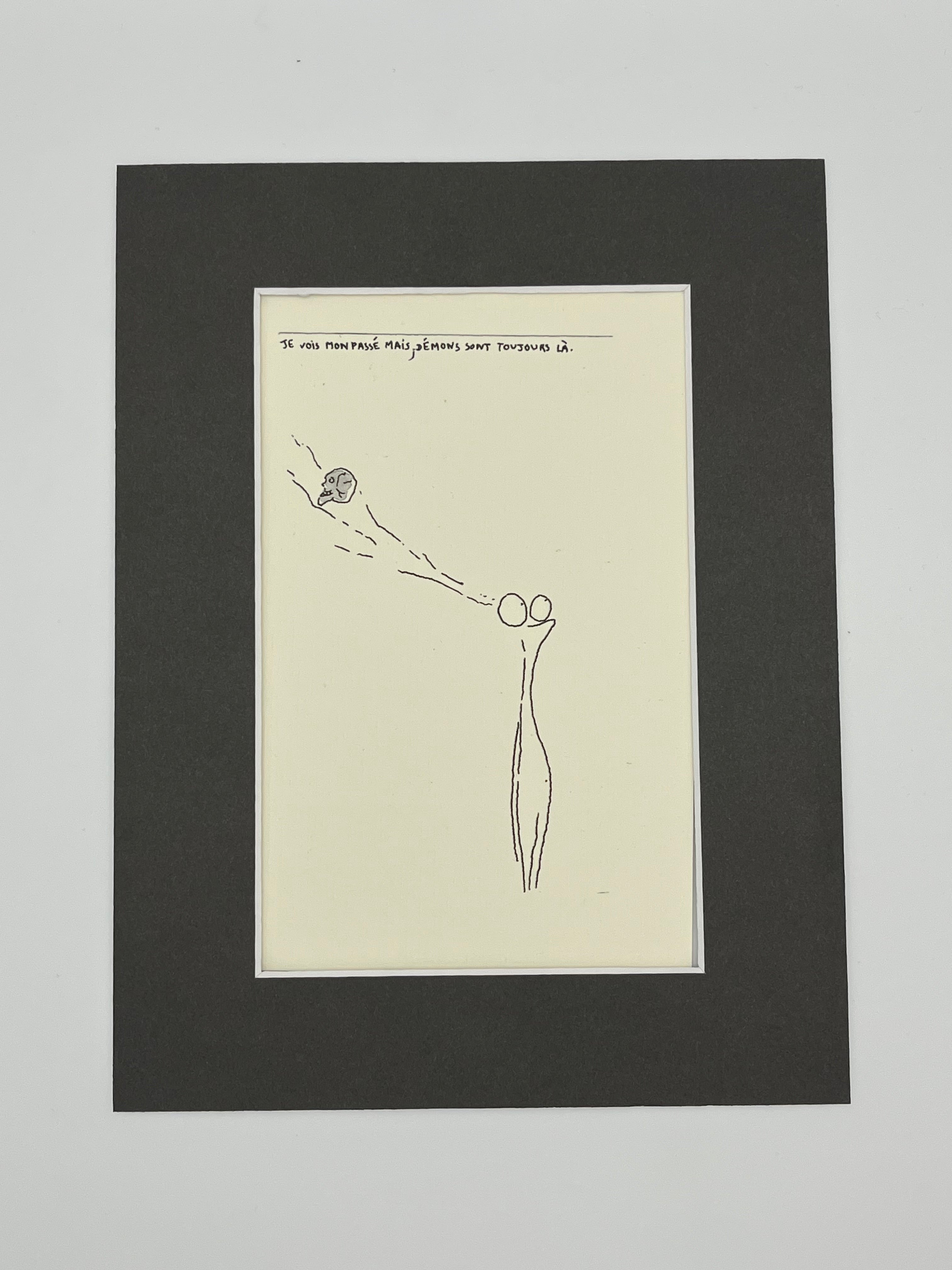 Je vois mon passé mais, démons sont toujours là
