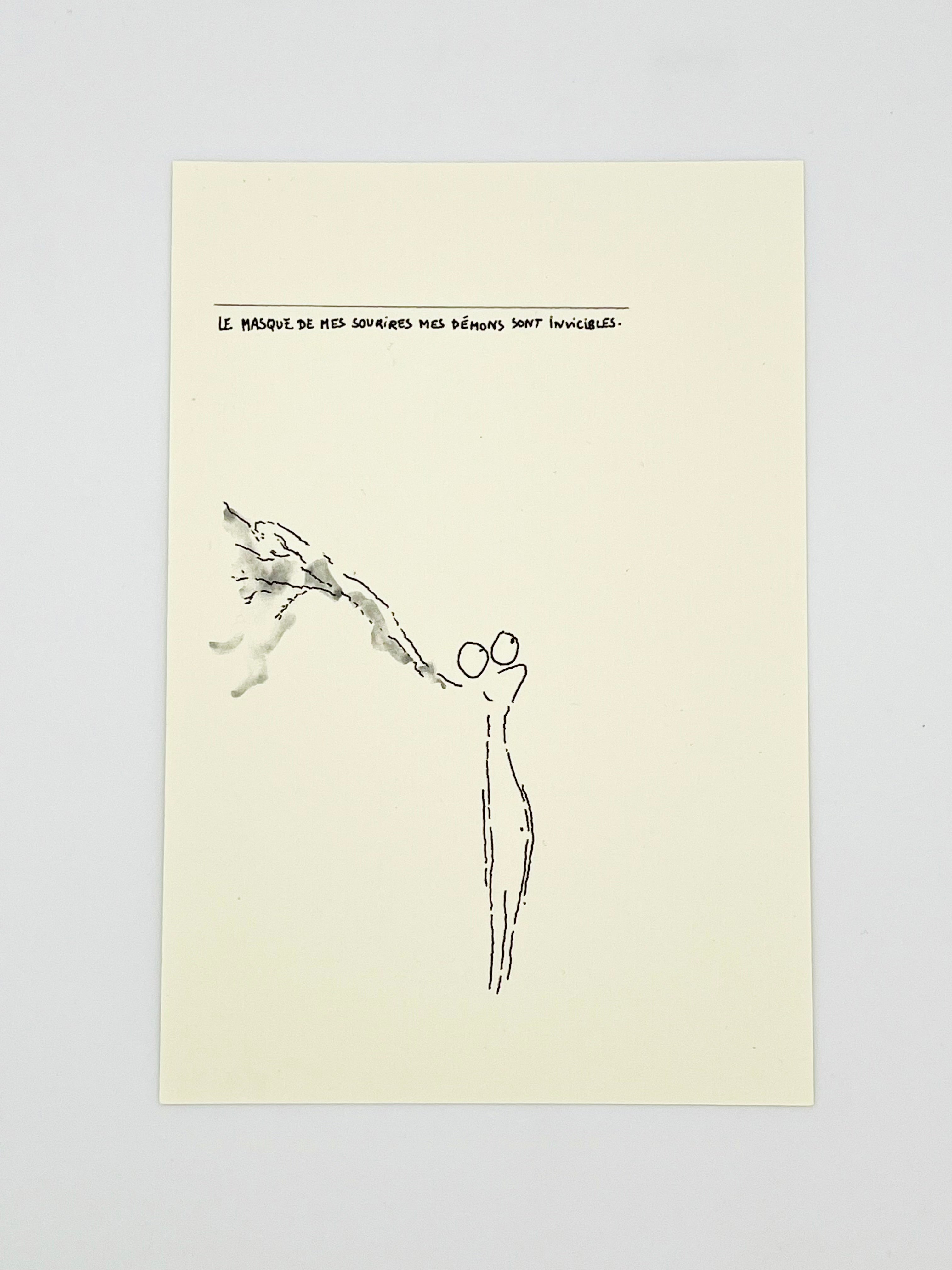 Le masque de mes sourires mes démons sont invisibles