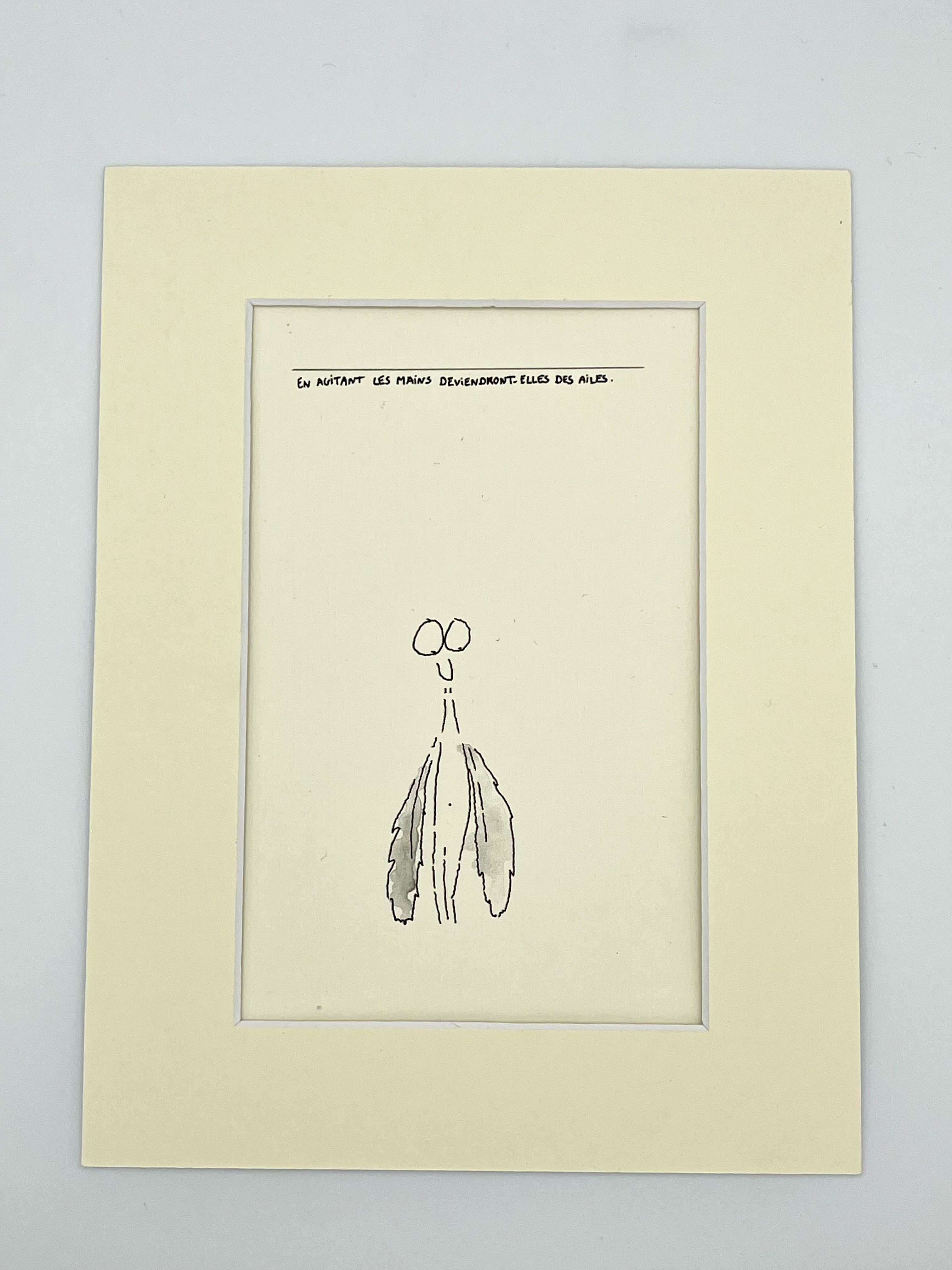 En agitant les mains deviendront-elles des ailes