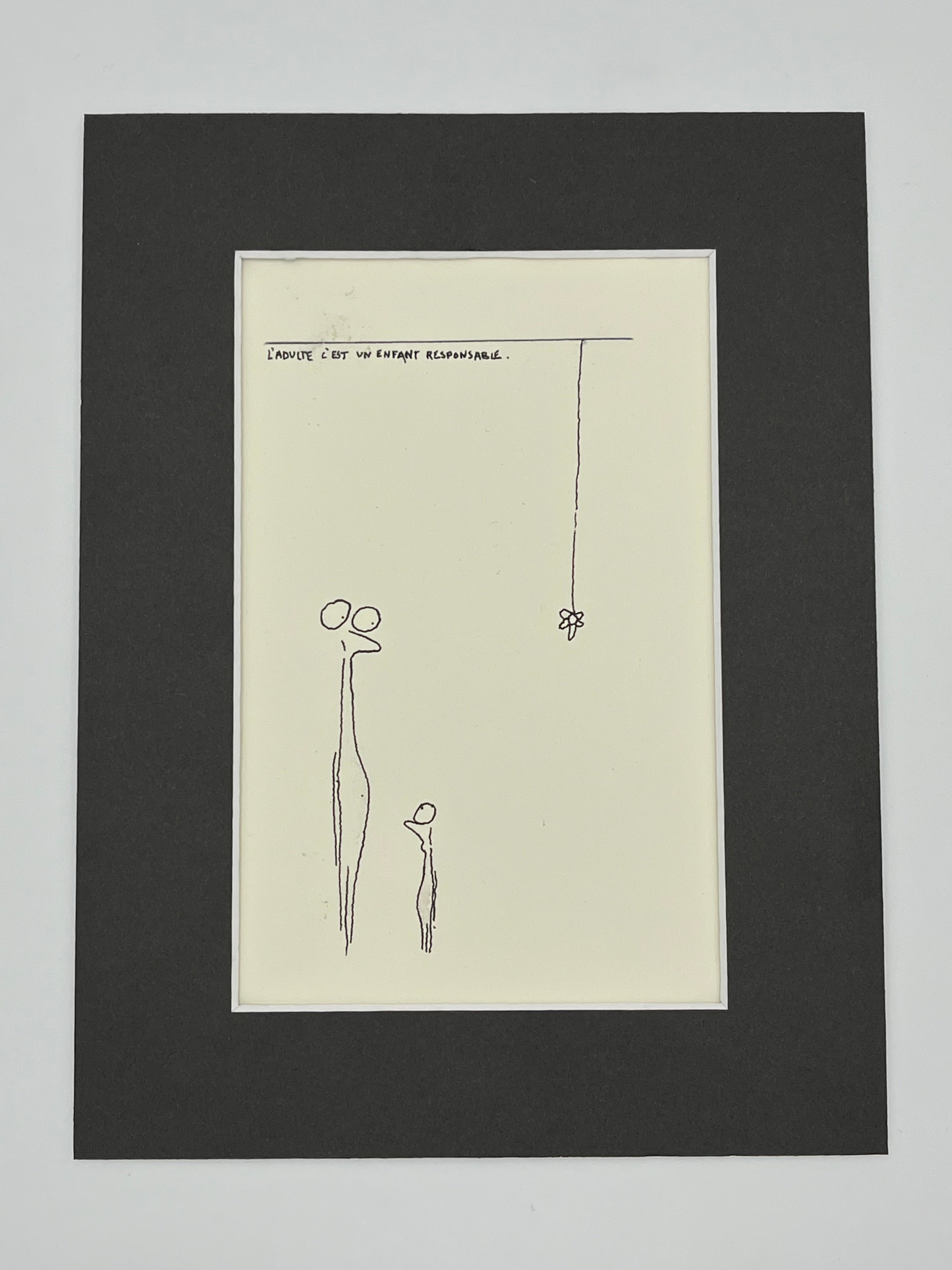 L’adulte c’est un enfant responsable