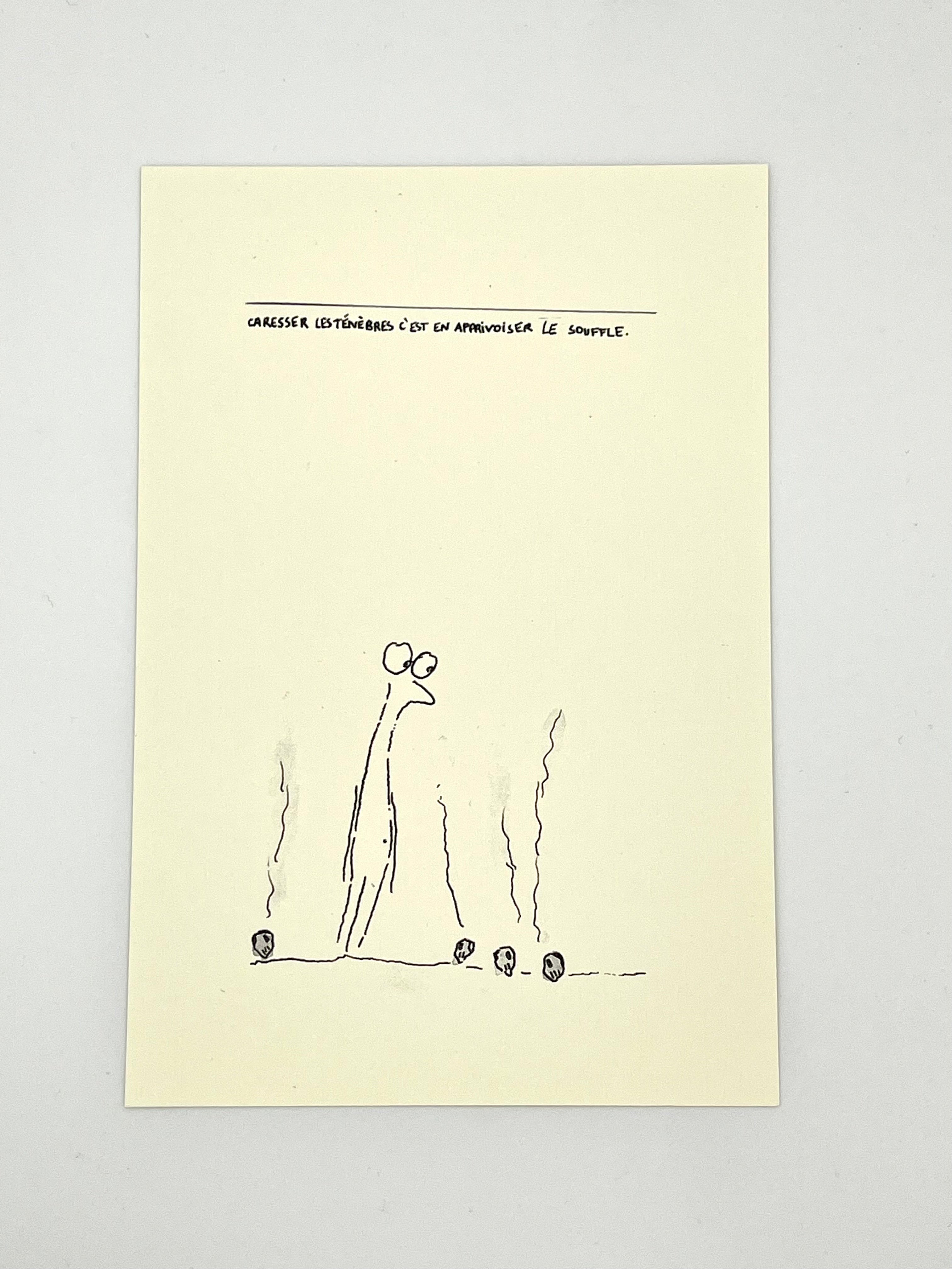 Caresser les ténèbres c’est en apprivoiser le souffle