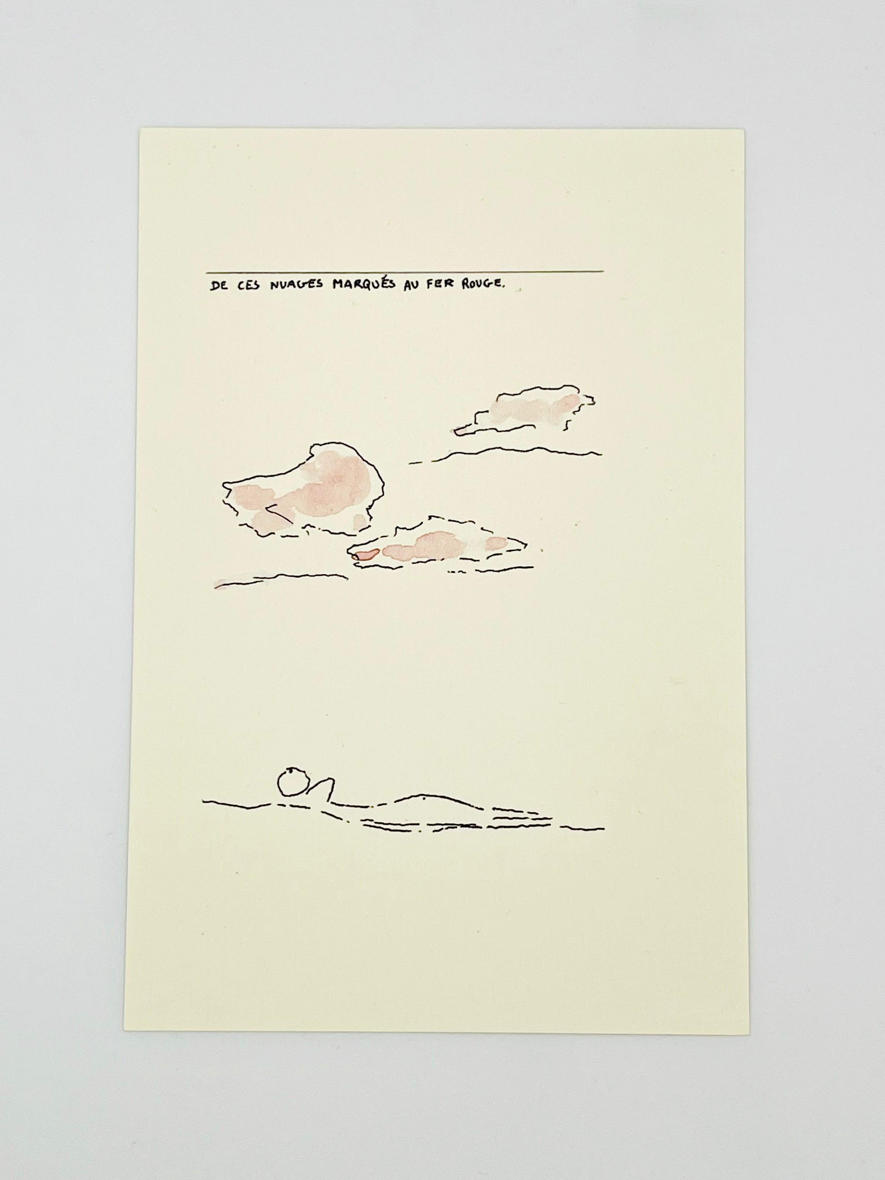 De ces nuages marqués au fer rouge