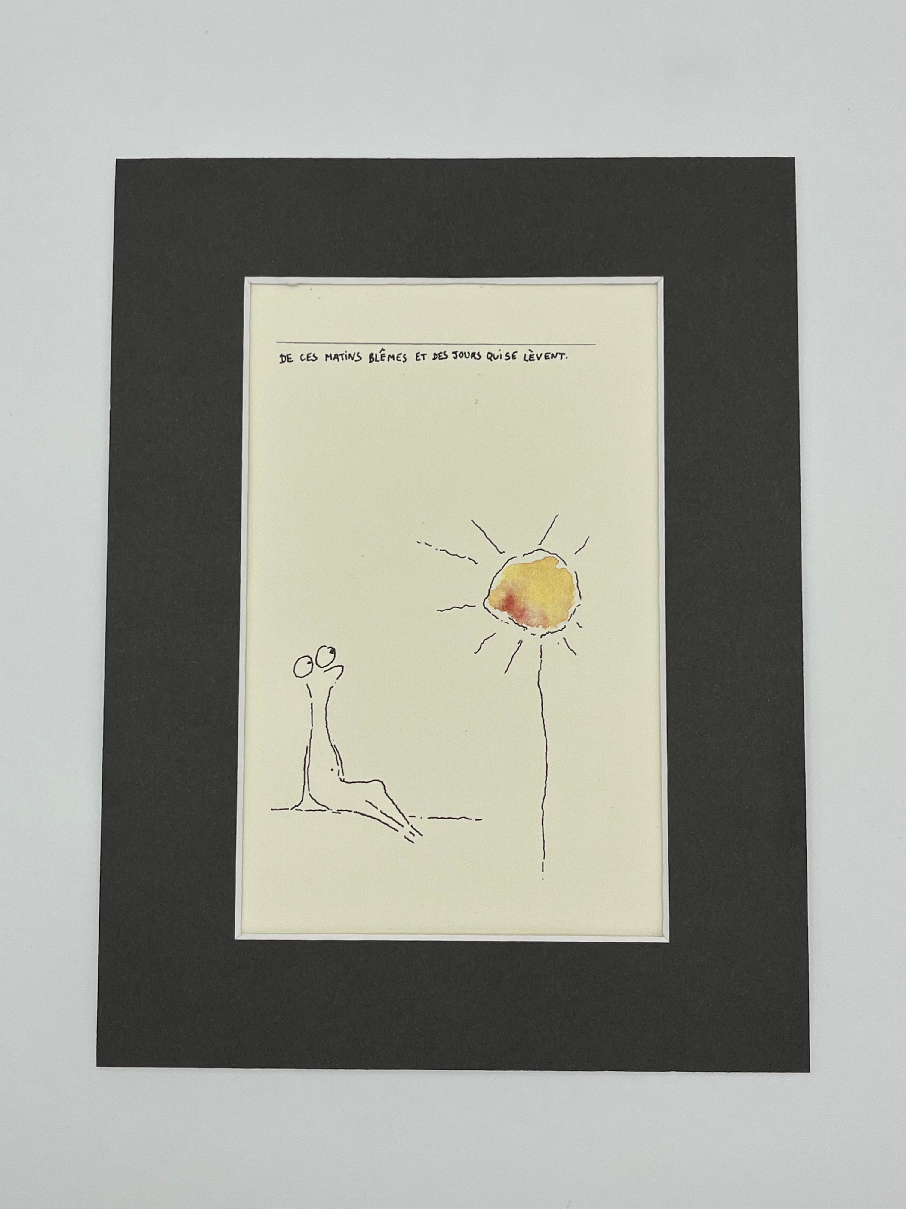 De ces matins blêmes et des jours qui se lèvent