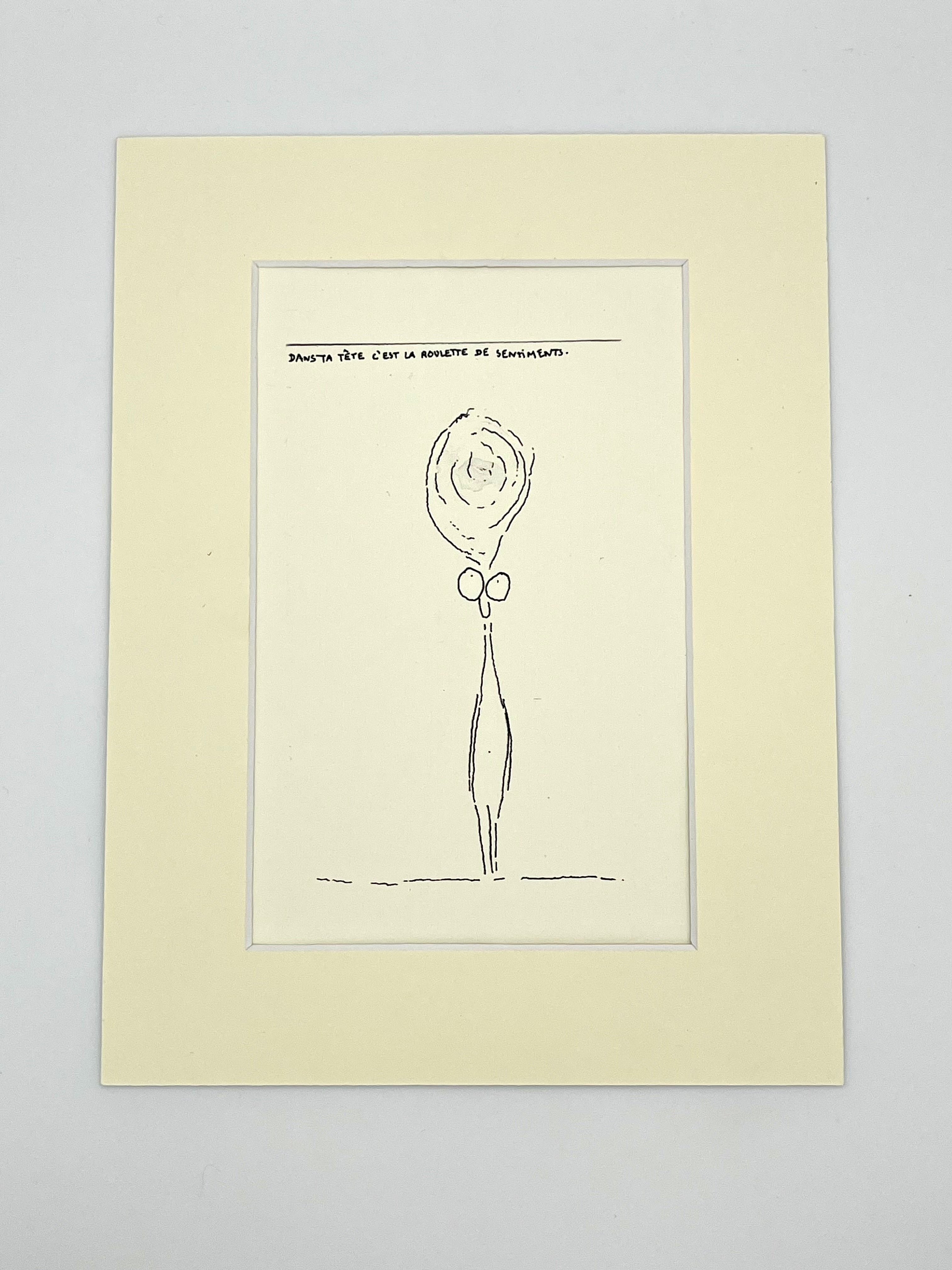 Dans ta tête c’est la roulette de sentiments