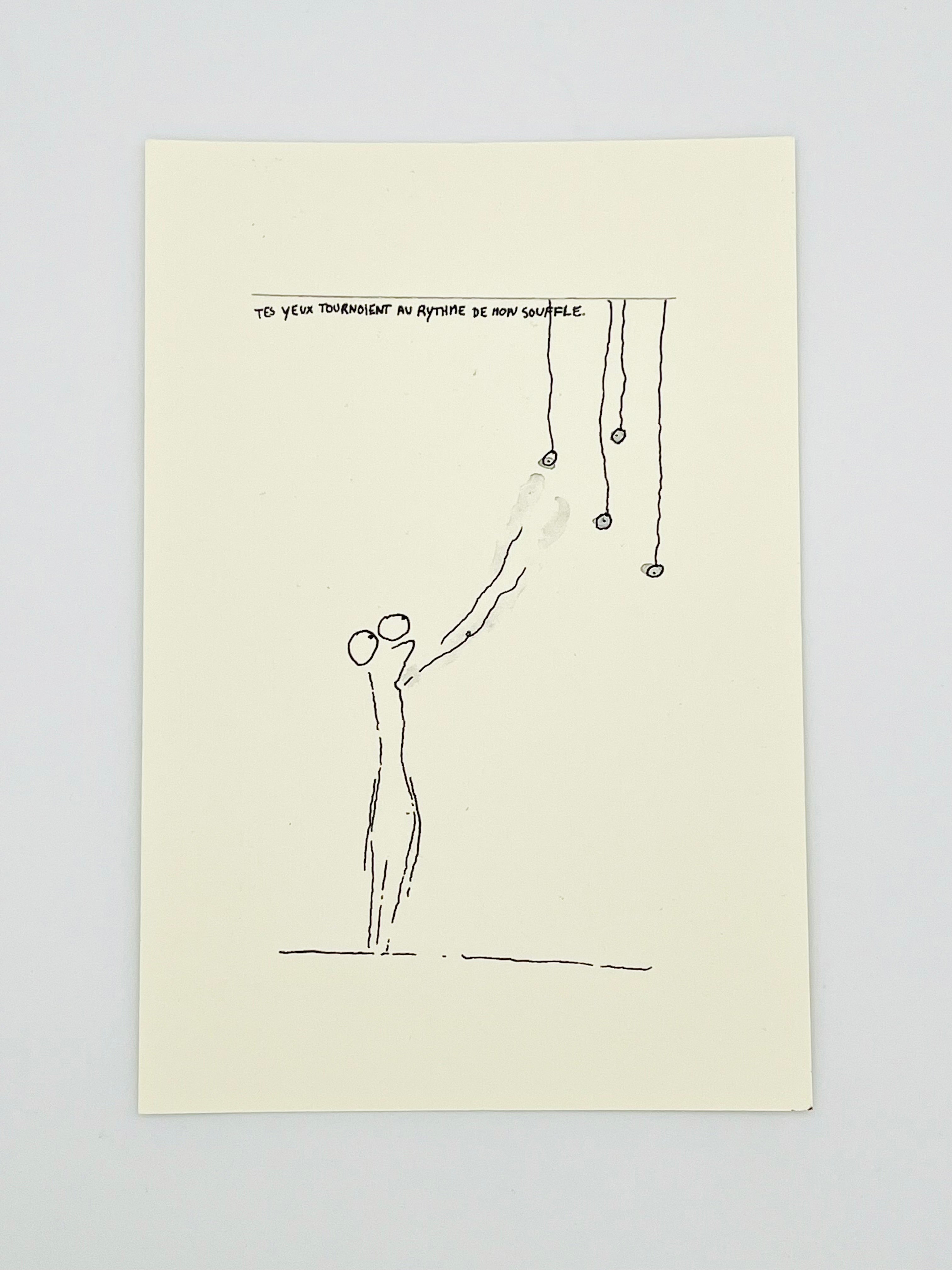 Tes yeux tournoient au rythme de mon souffle