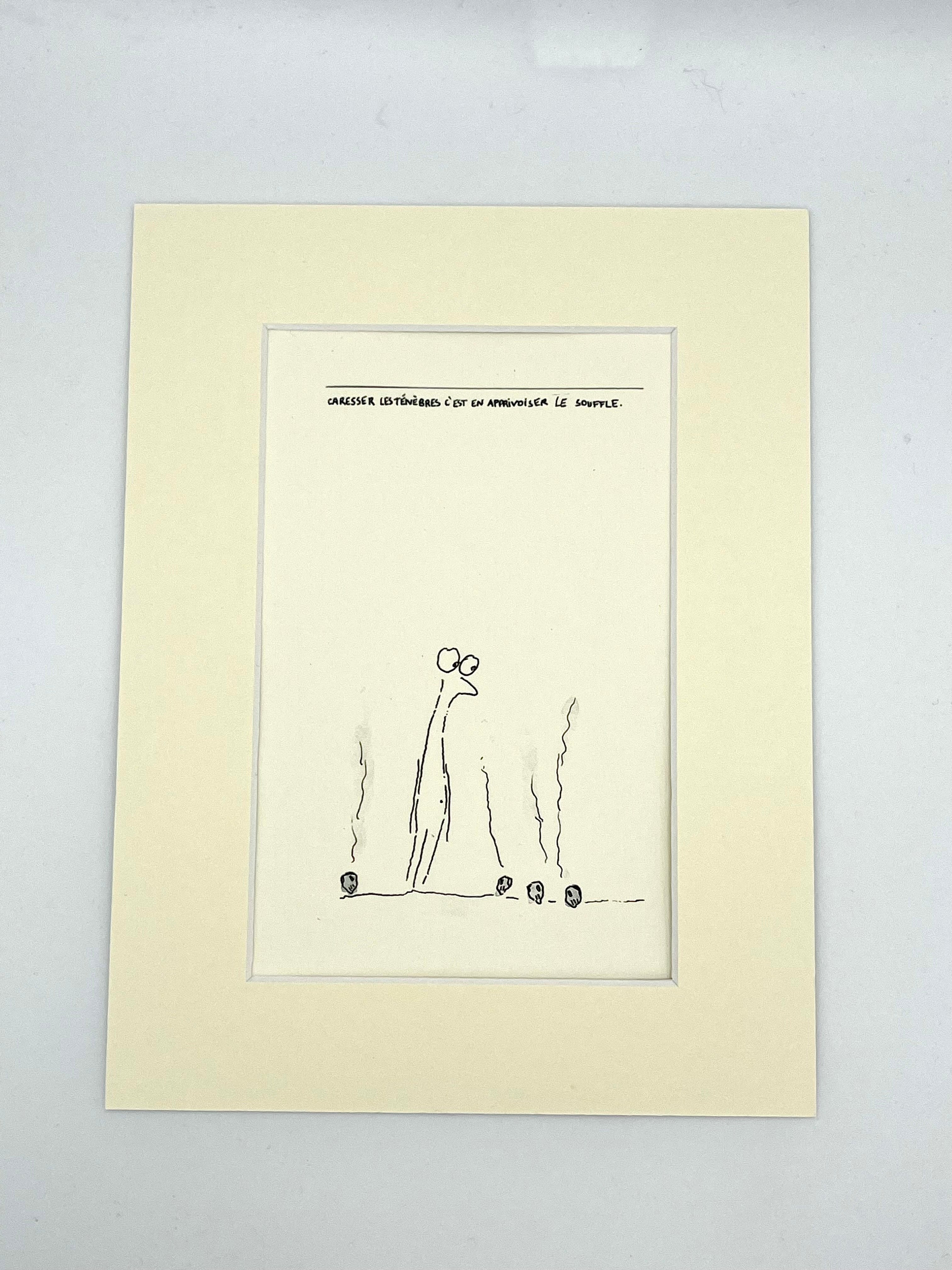 Caresser les ténèbres c’est en apprivoiser le souffle