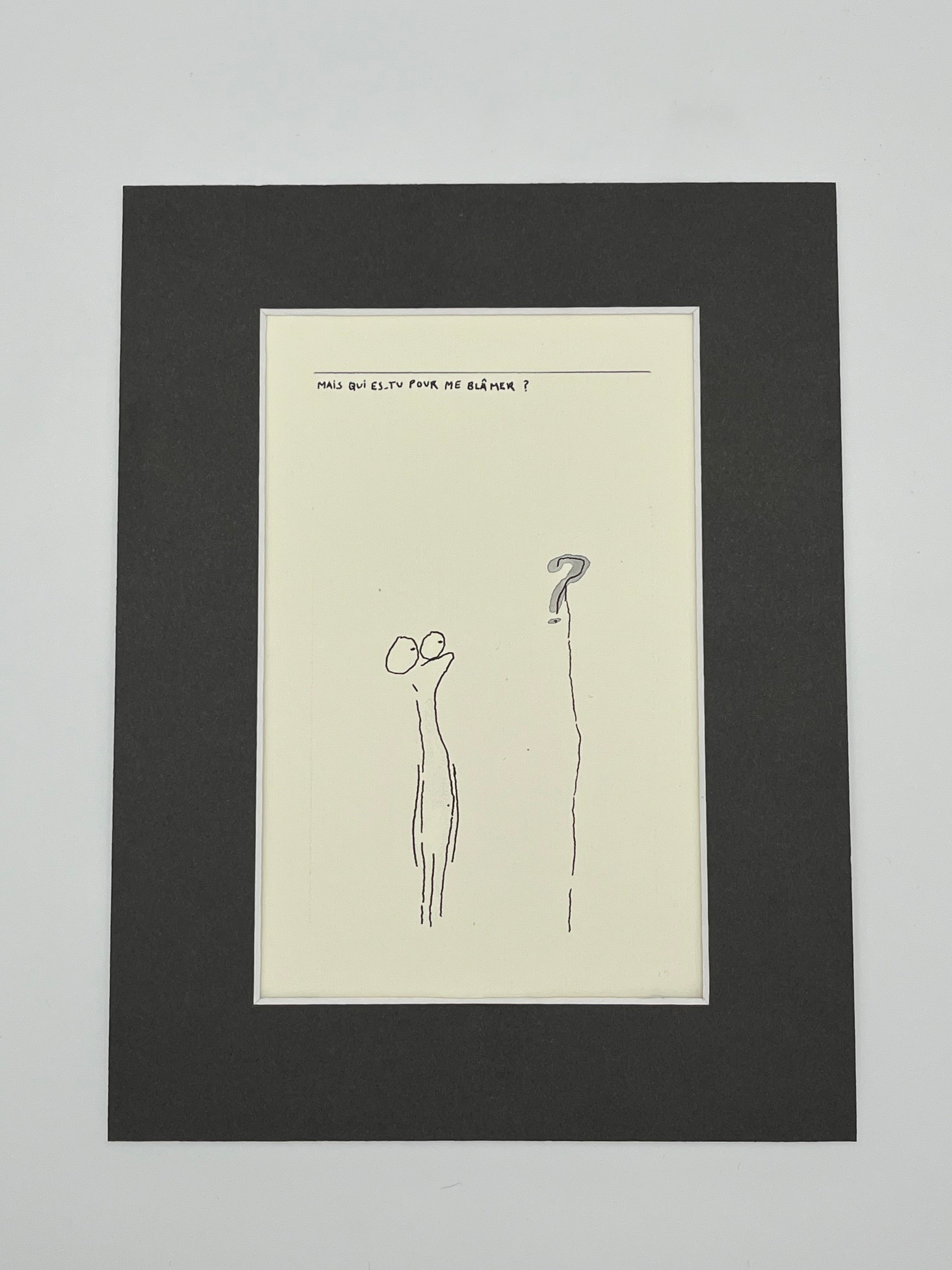 Mais qui es-tu pour me blâmer