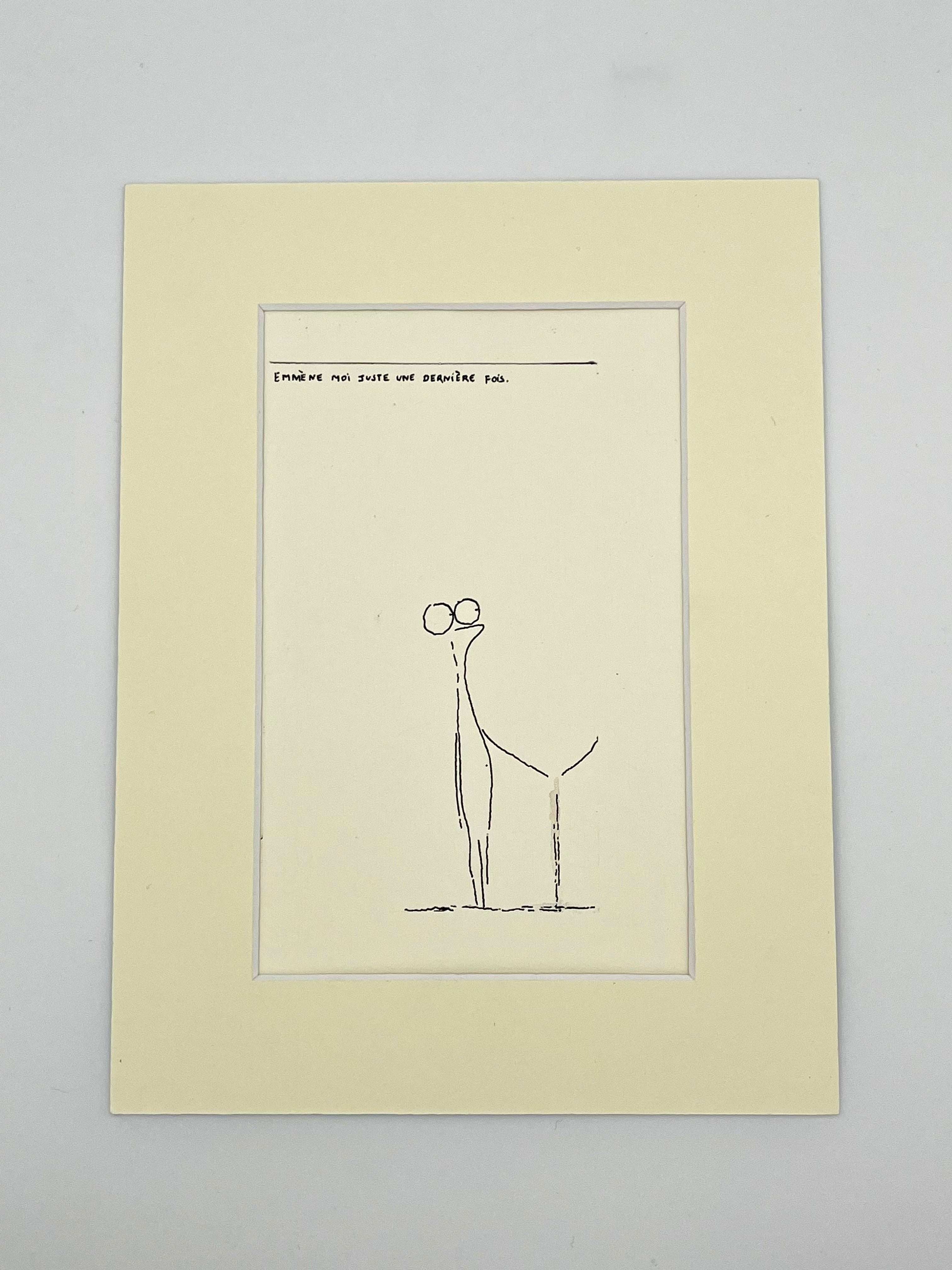 Emmène moi juste une dernière fois