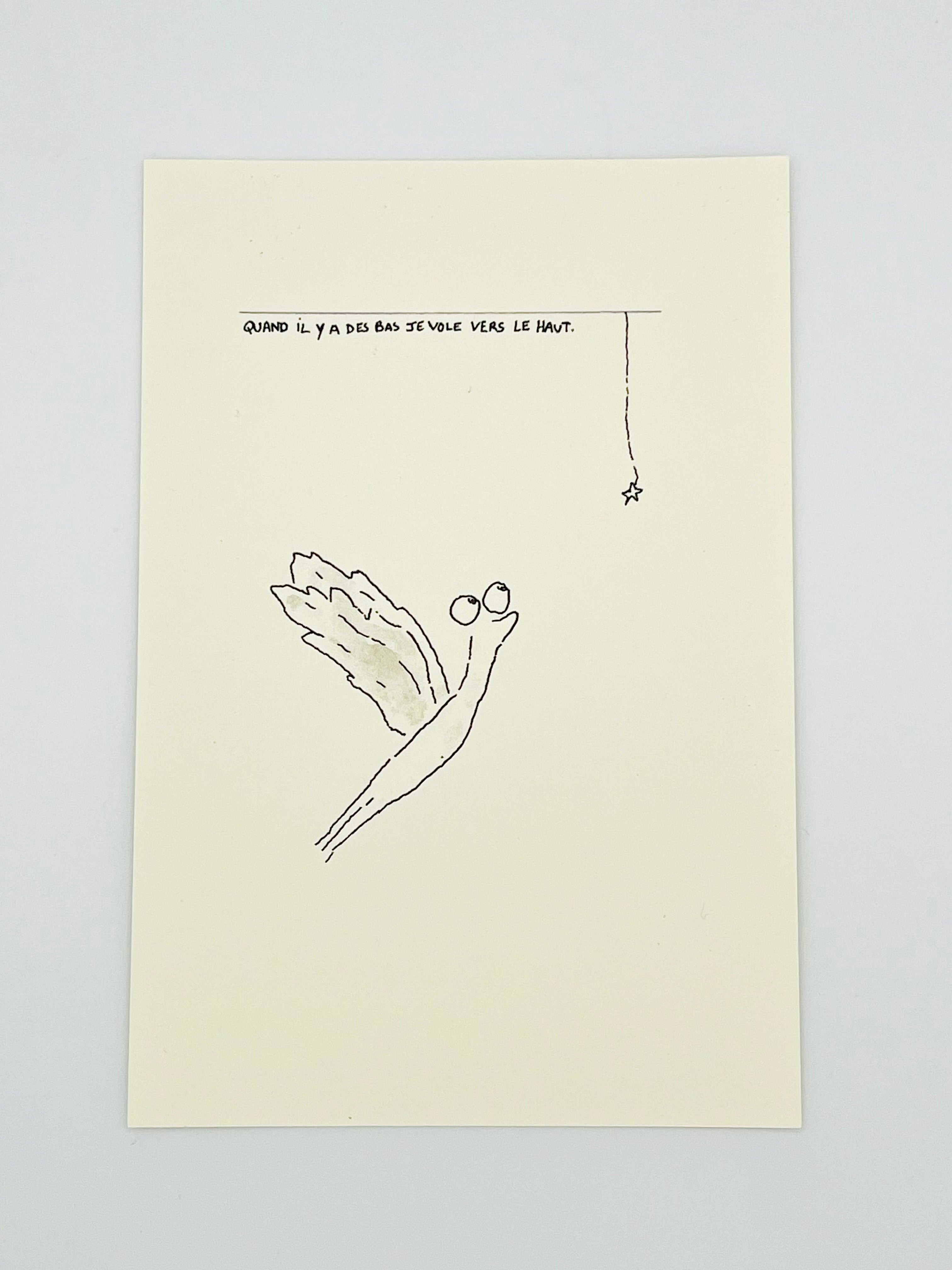 Quand il y a des bas je vole vers le haut