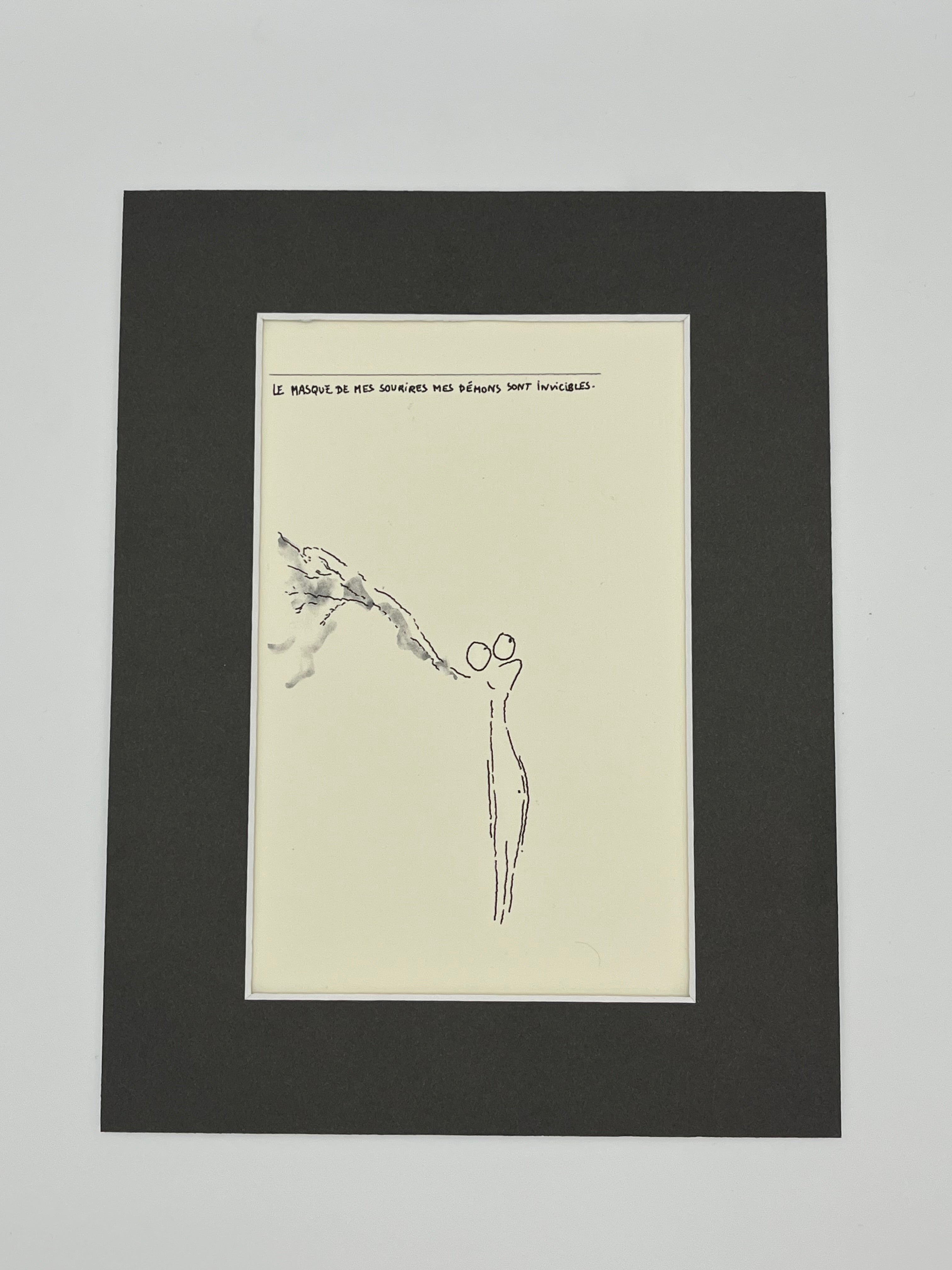 Le masque de mes sourires mes démons sont invisibles