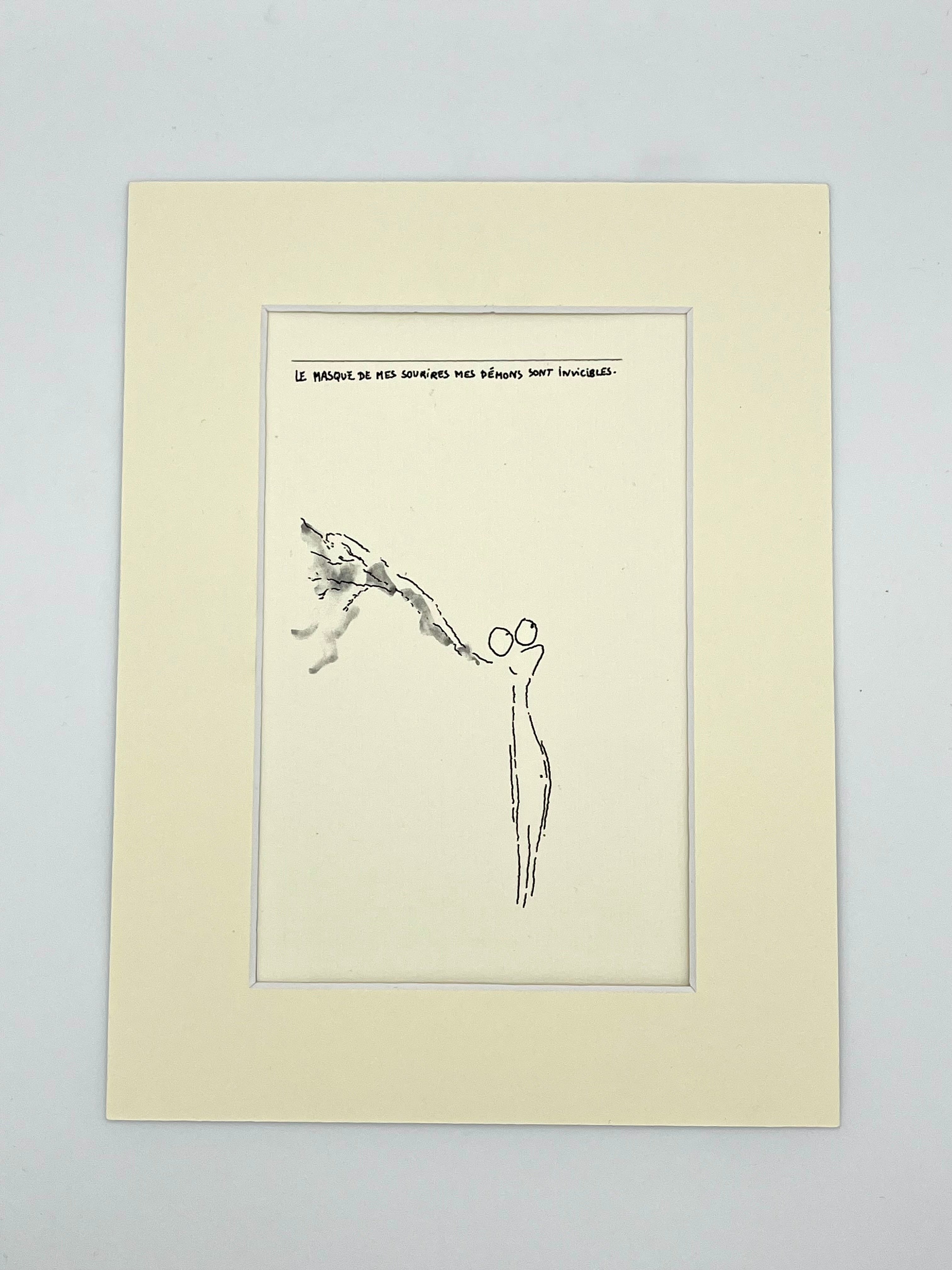 Le masque de mes sourires mes démons sont invisibles