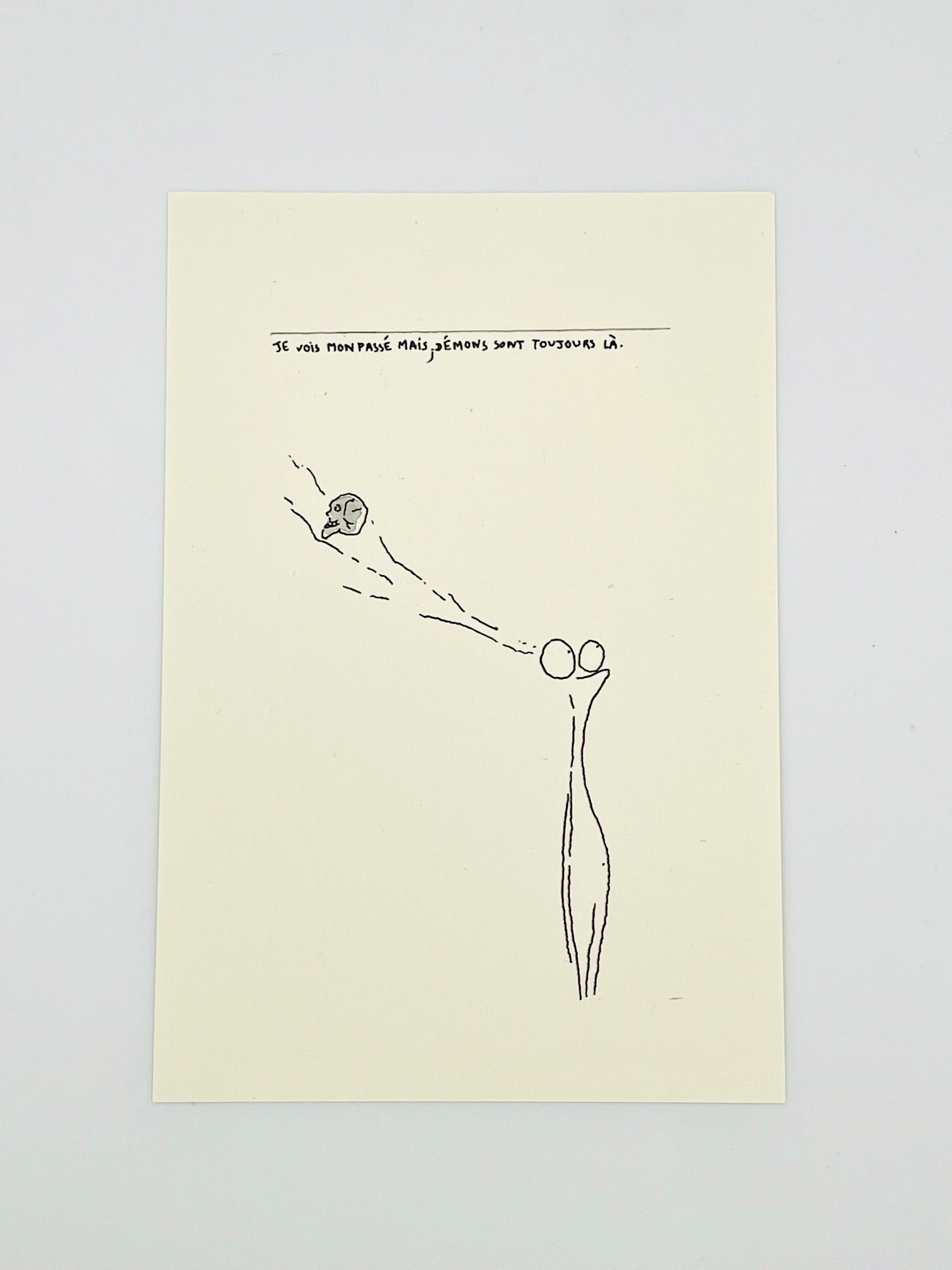 Je vois mon passé mais, démons sont toujours là