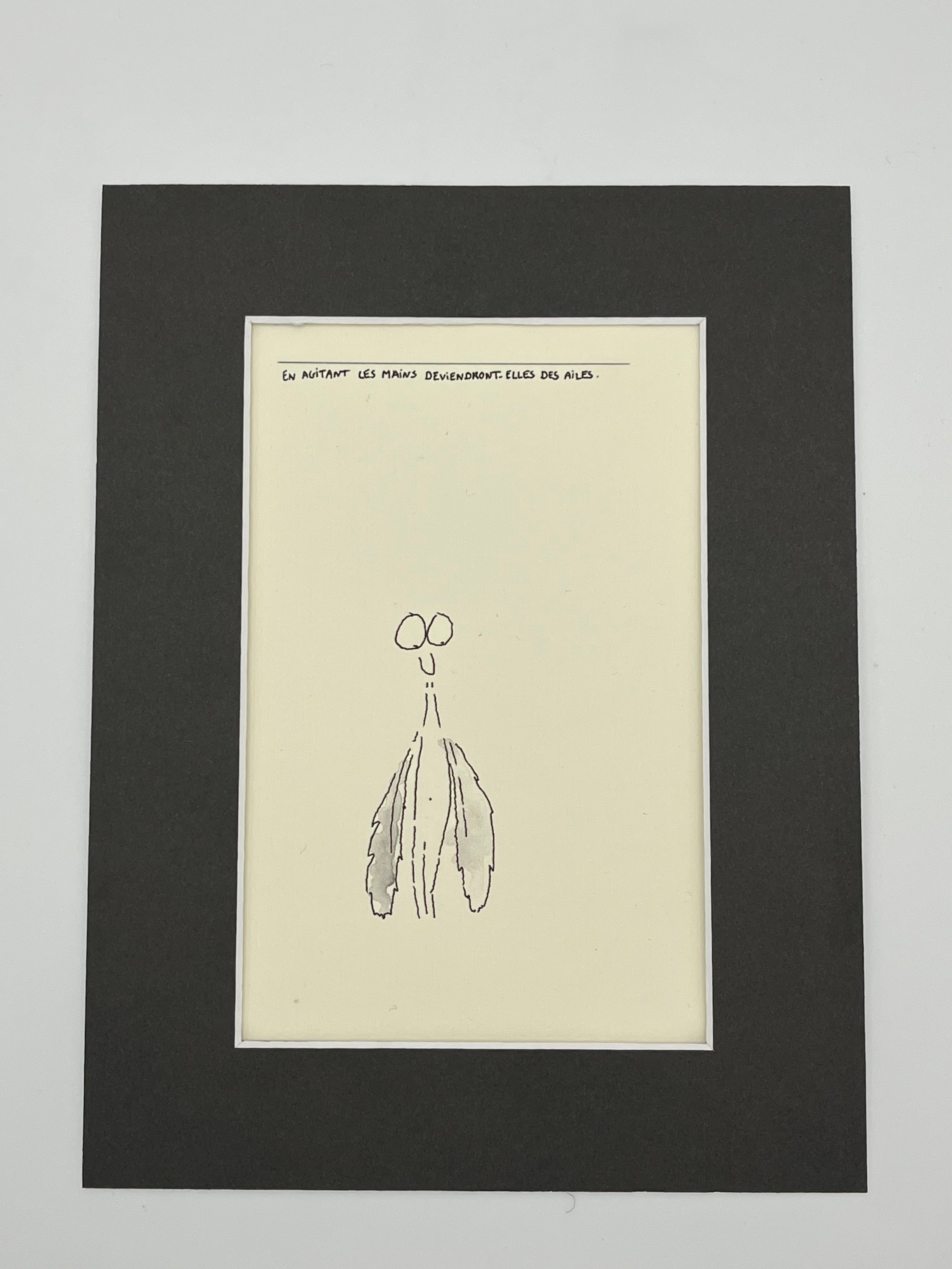 En agitant les mains deviendront-elles des ailes