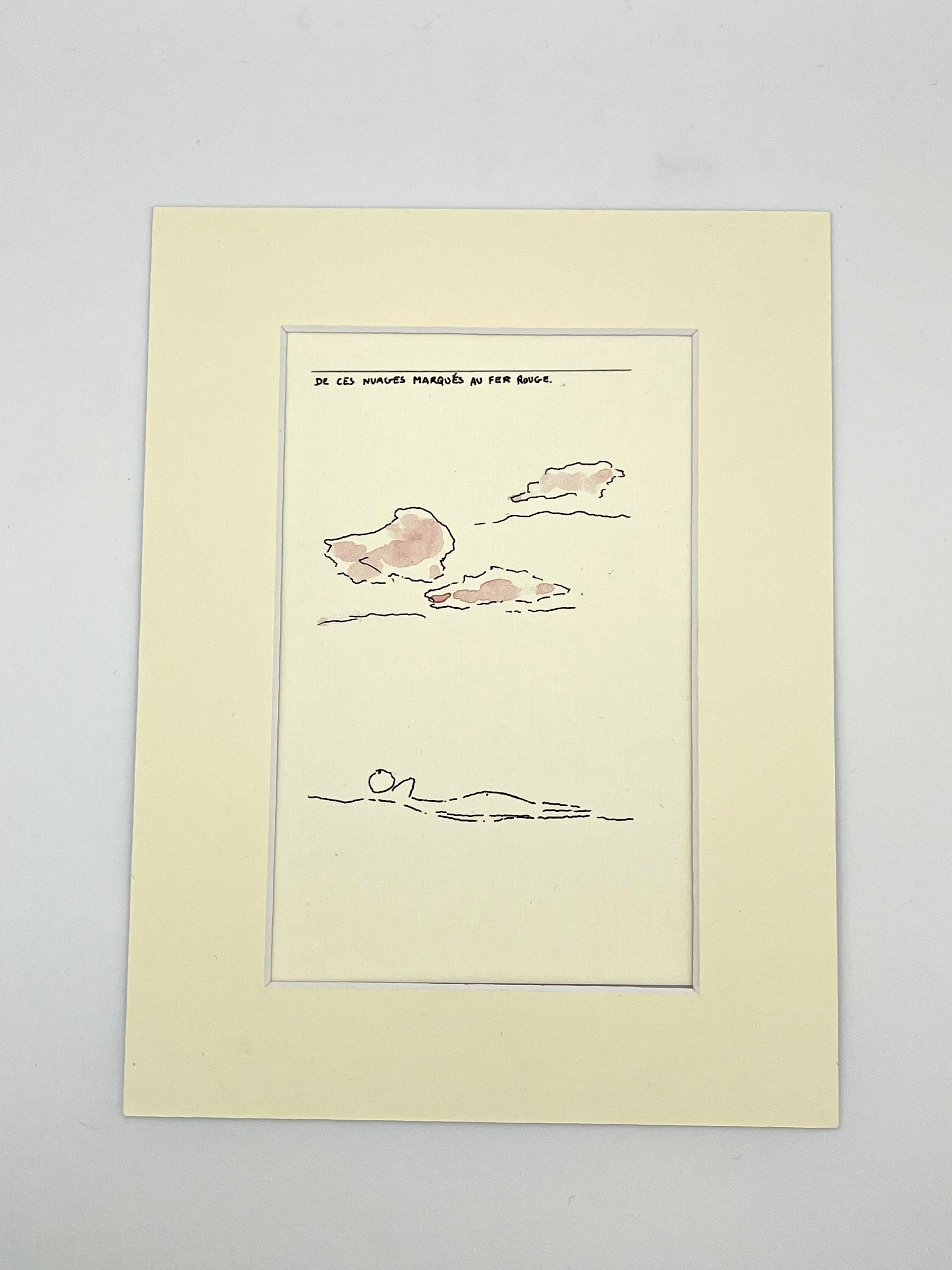 De ces nuages marqués au fer rouge
