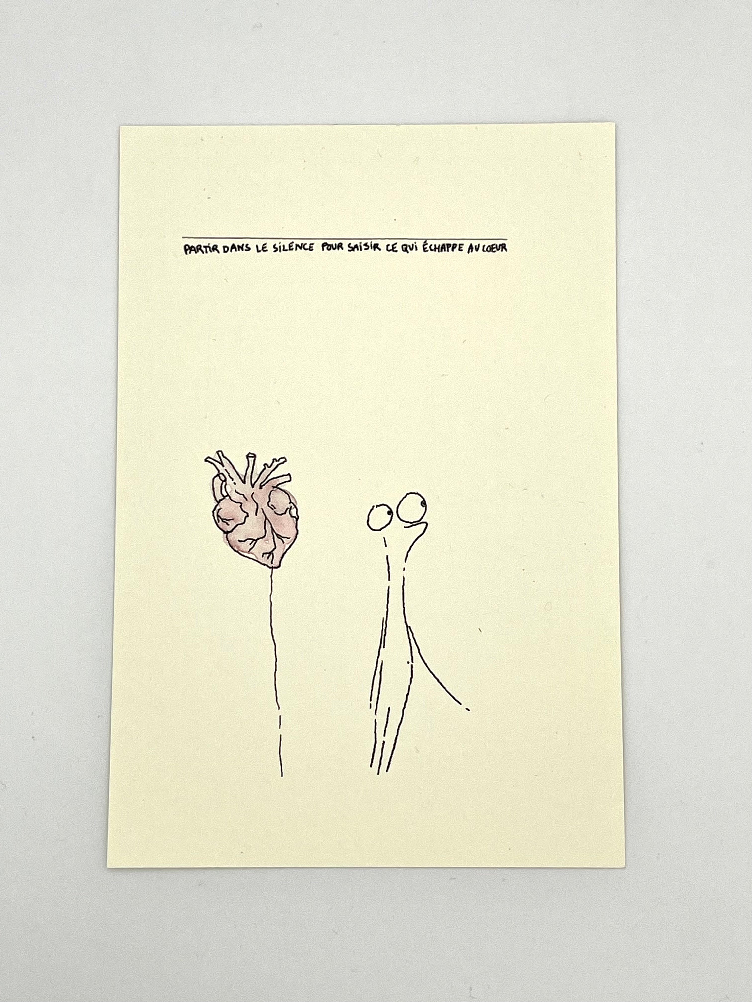 Partir dans le silence pour saisir ce qui échappe au cœur