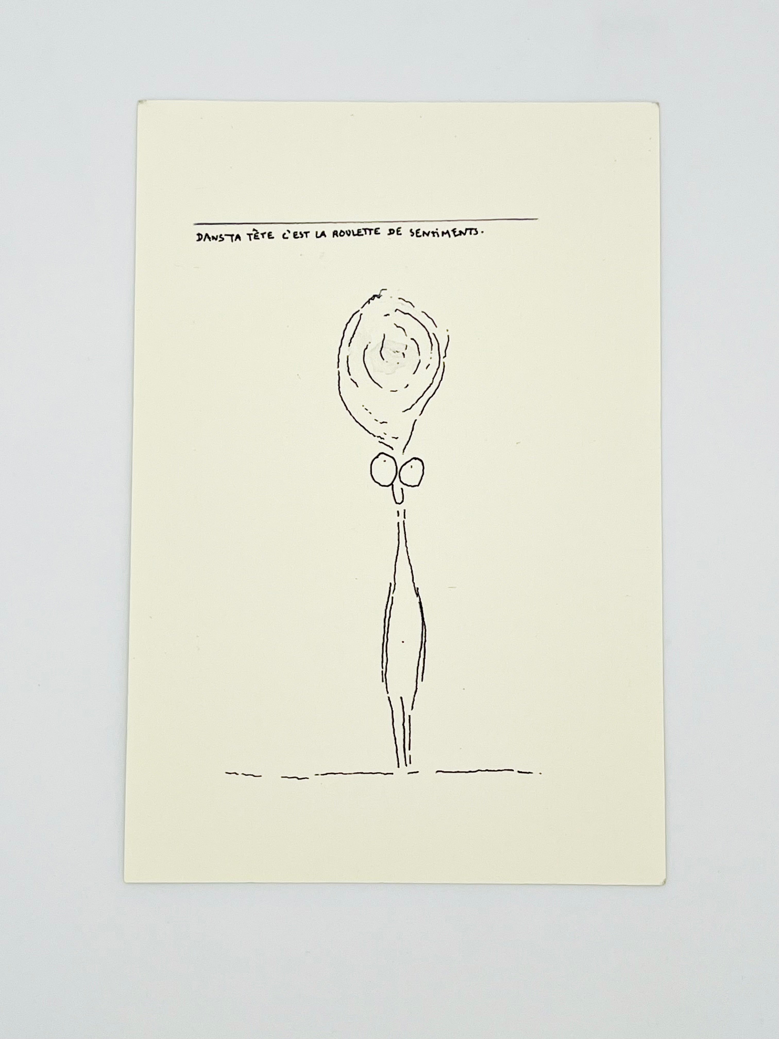 Dans ta tête c’est la roulette de sentiments