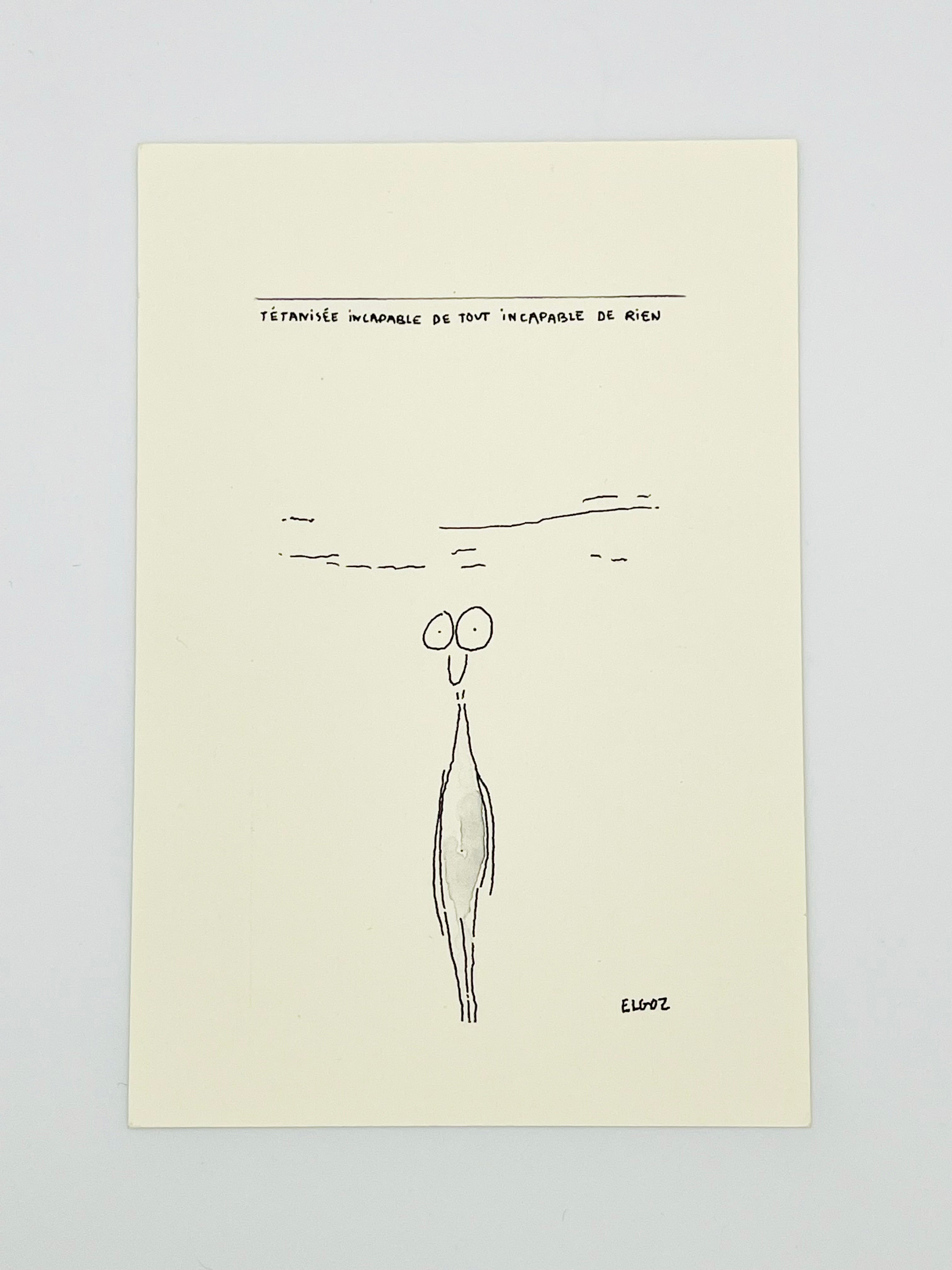 Tétanisée incapable de tout incapable de rien