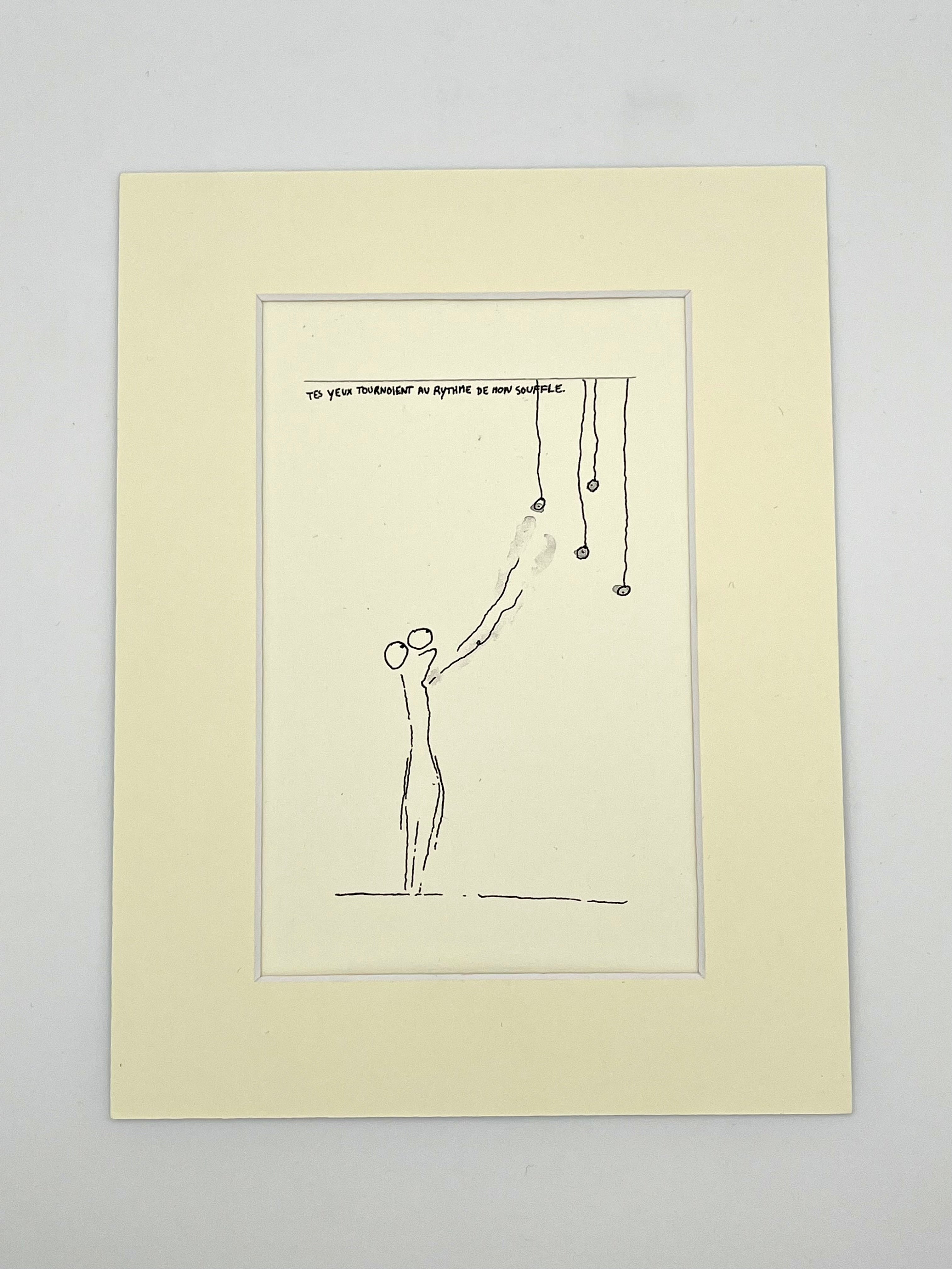 Tes yeux tournoient au rythme de mon souffle