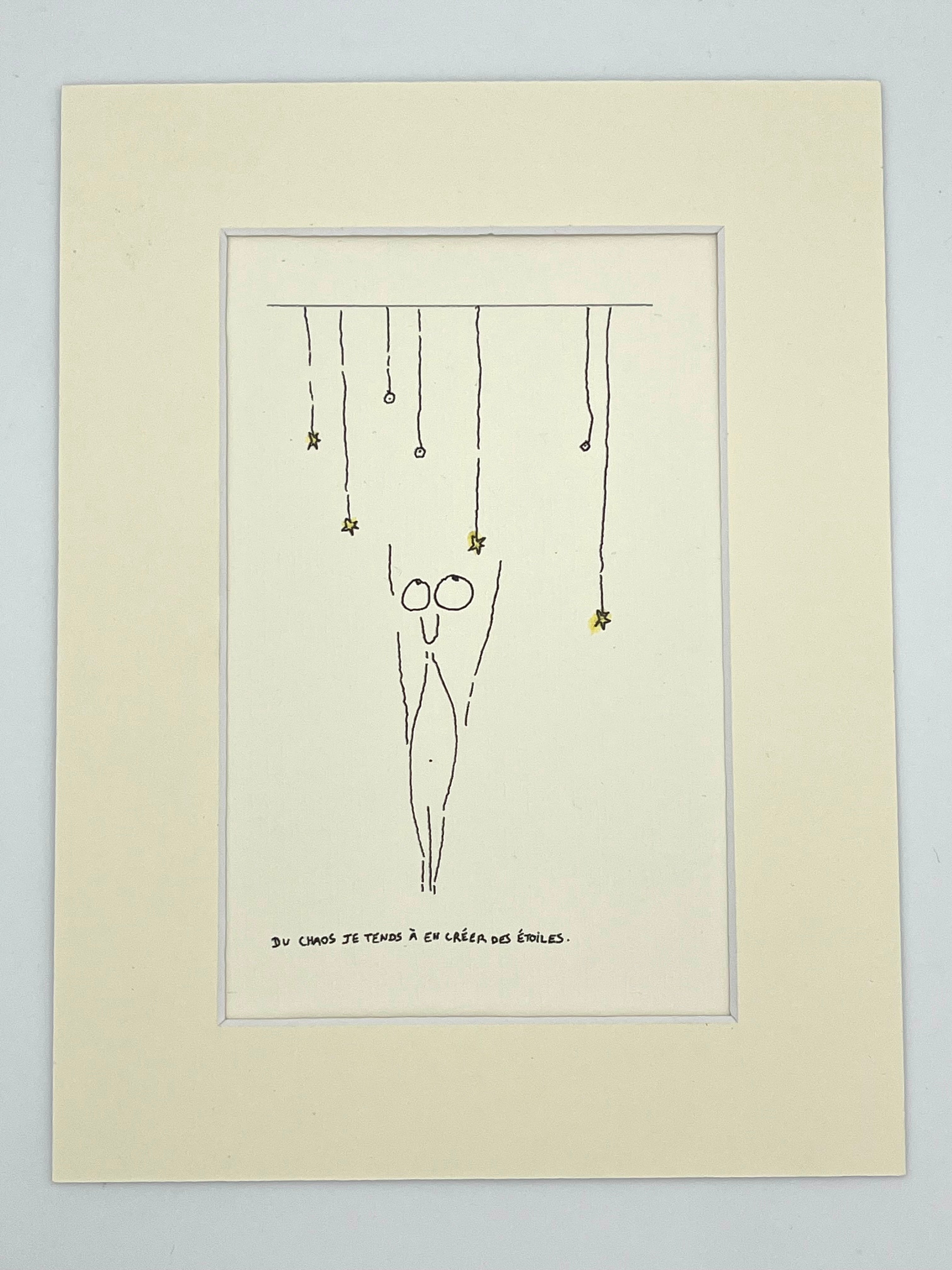 Du chaos je tends à en créer des étoiles