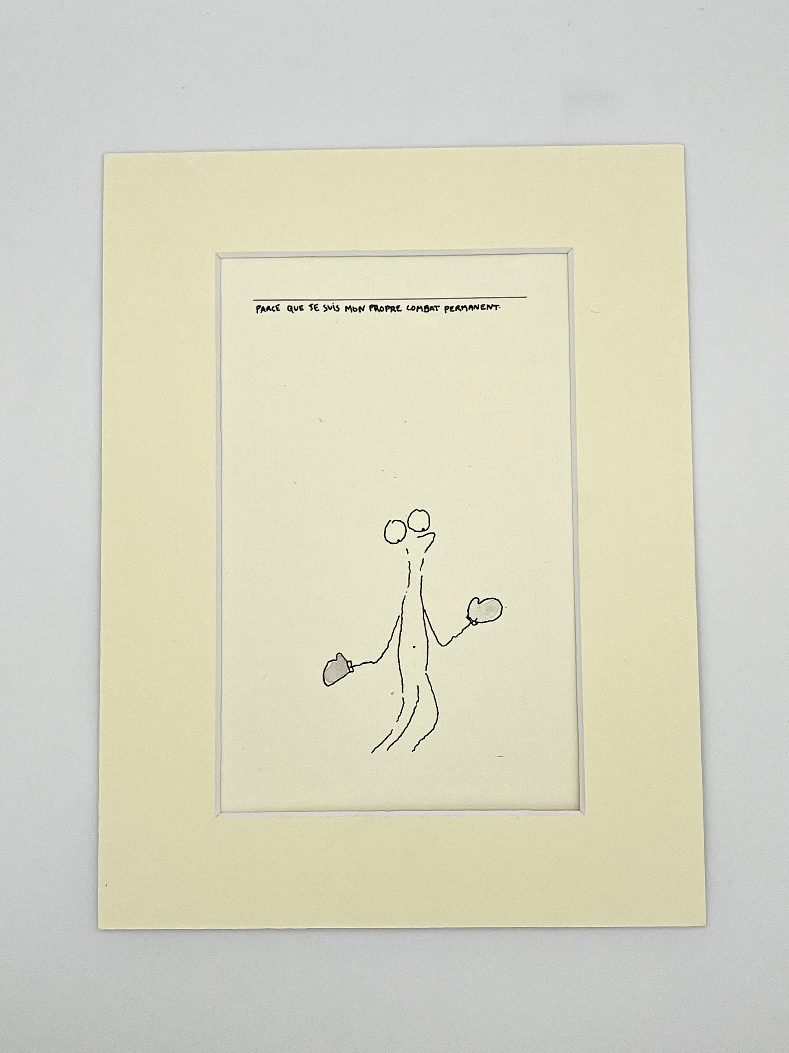 Parce que je suis mon propre combat permanent