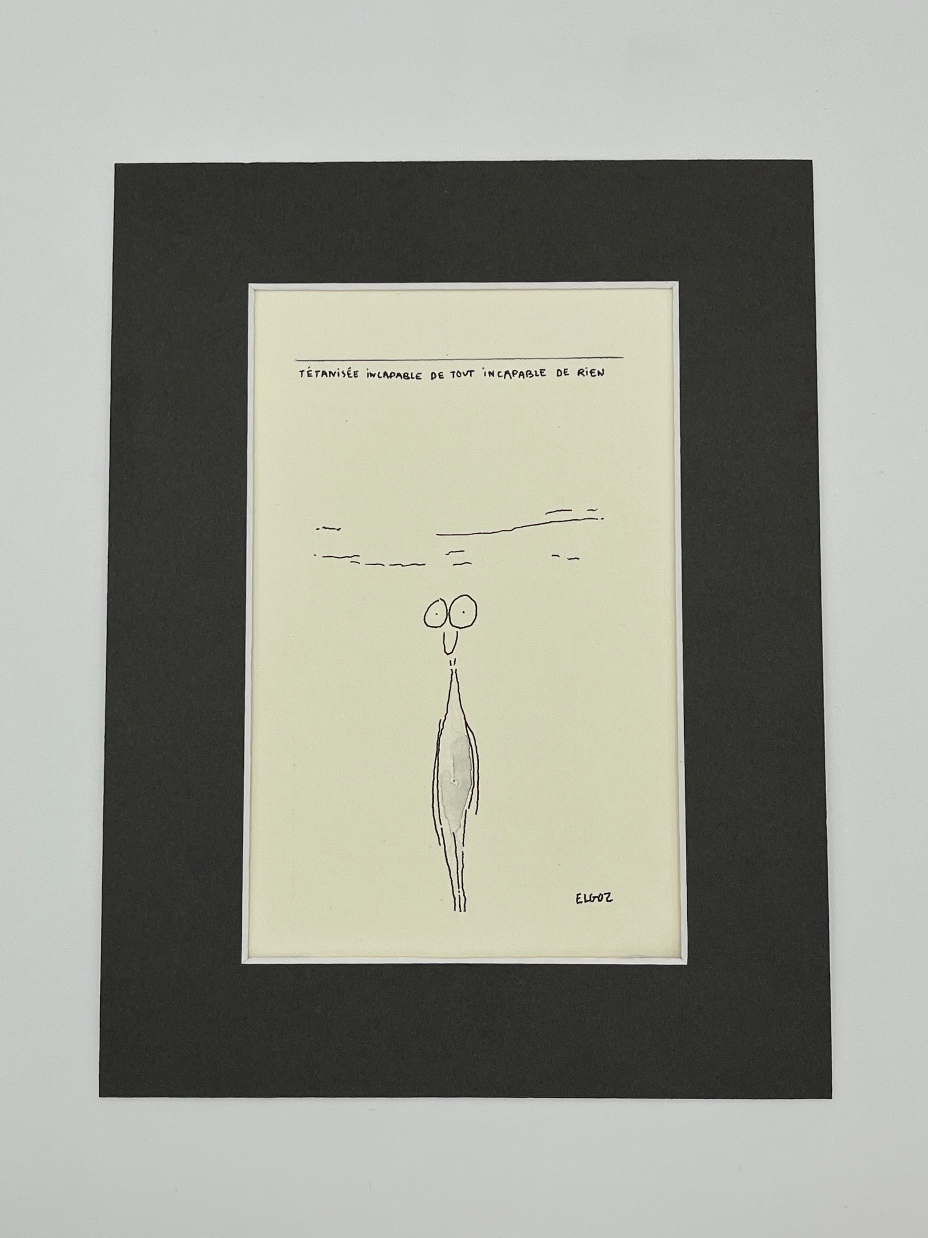 Tétanisée incapable de tout incapable de rien