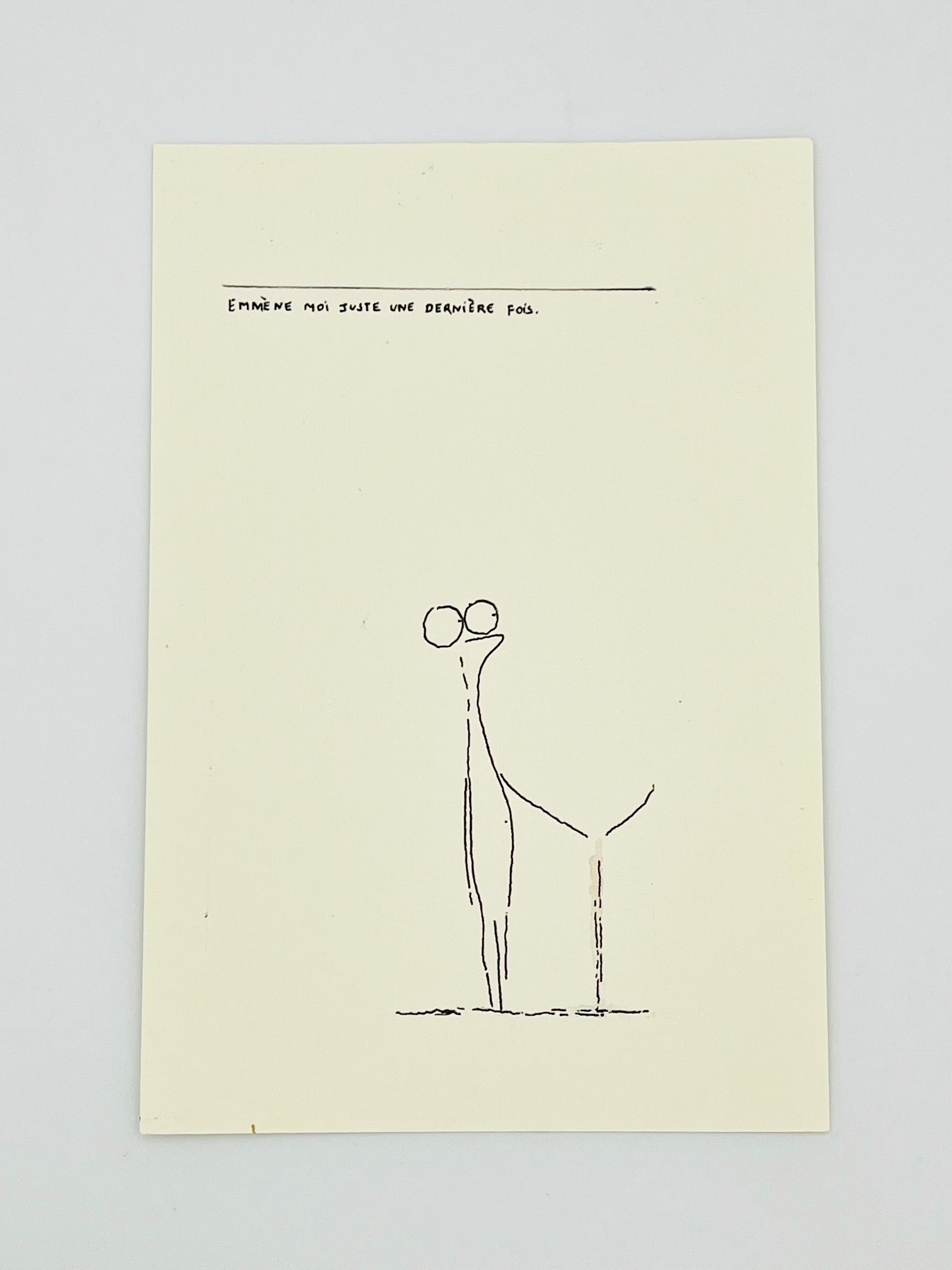 Emmène moi juste une dernière fois