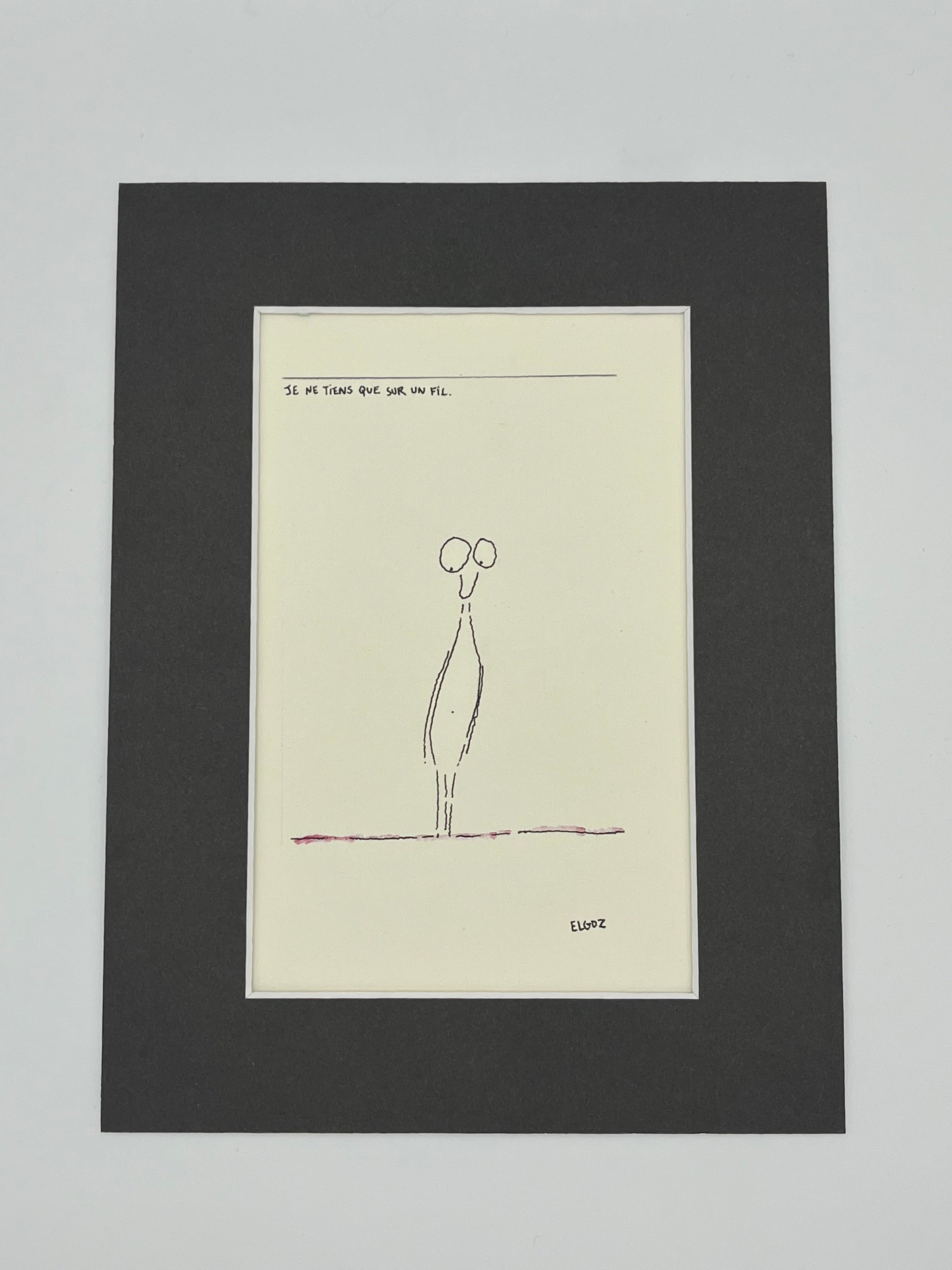 Je ne tiens que sur un fil